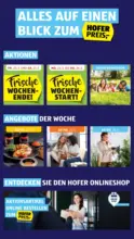 HOFER HOFER: Flugblatt - ab 20.03.2026