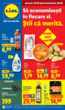 Catalog Lidl p&acirc;nă &icirc;n data de 29.03.2026