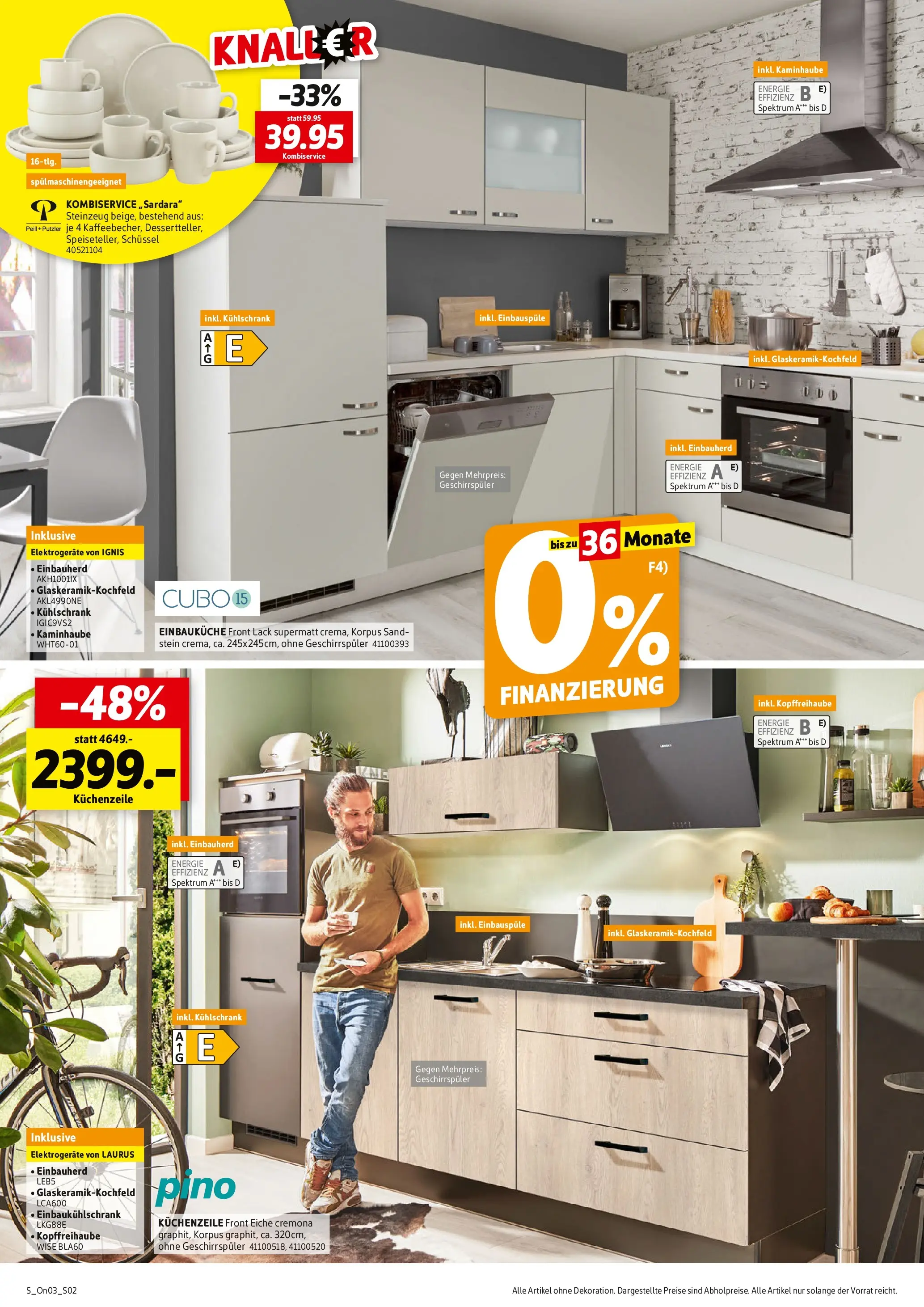 Sconto Prospekt Großpösna (ab 18.03.2026) zum Blättern | Seite: 2 | Produkte: Geschirrspüler, Einbauküche, Küchenzeile, Kühlschrank