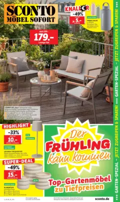 Sconto Prospekt Garten-spezial Großpösna ab 18.03.2026 gültig