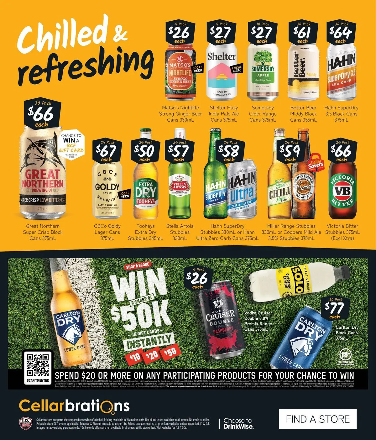 Deals - Easter drops that always hit the spot! - 22/03/2026 > weekly / monthly specials | Page: 8 | Products: Ginger, Beer, Vodka, Raspberry