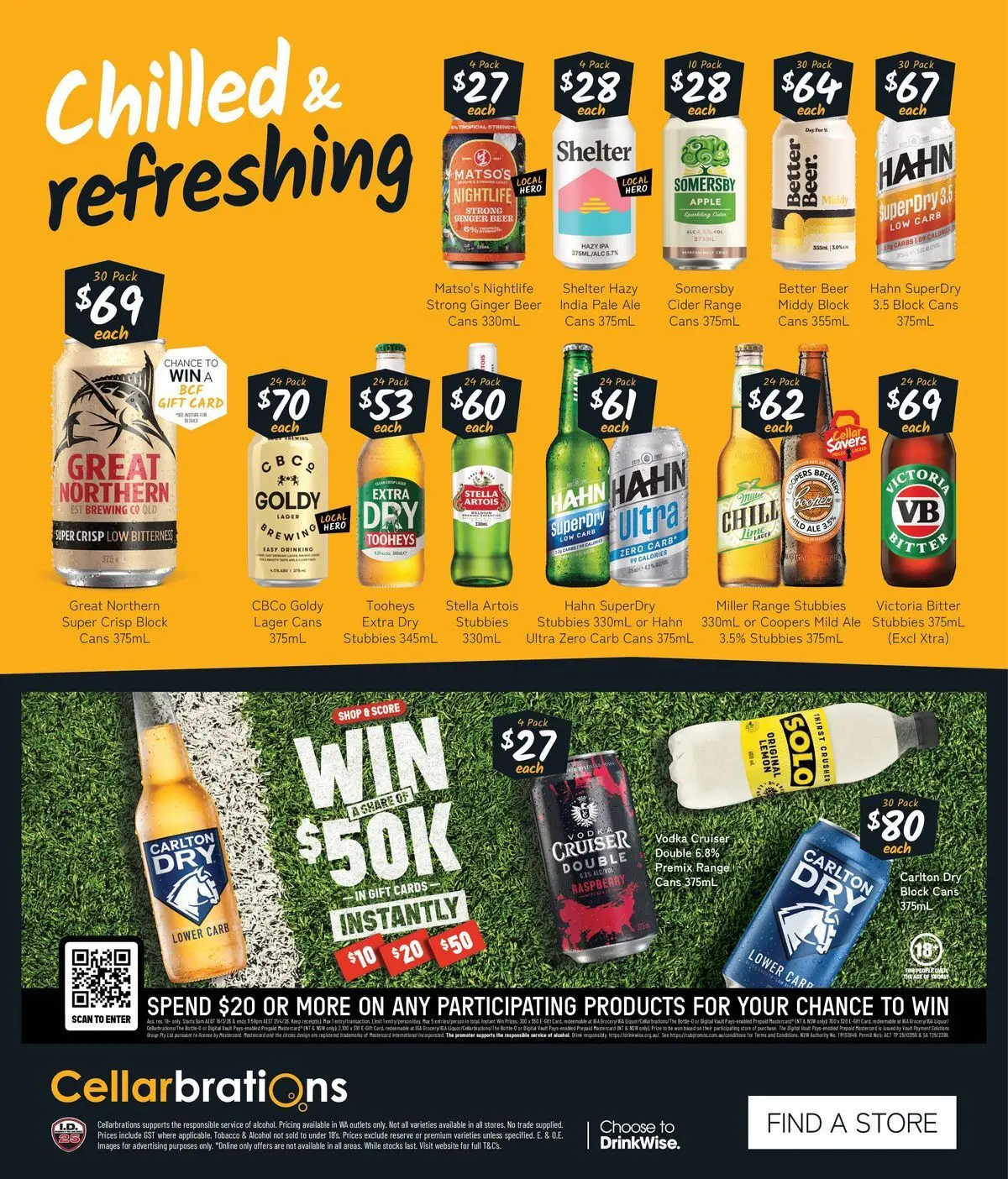 Deals - Easter drops that always hit the spot! - 22/03/2026 > weekly / monthly specials | Page: 8 | Products: Ginger, Beer, Vodka, Raspberry