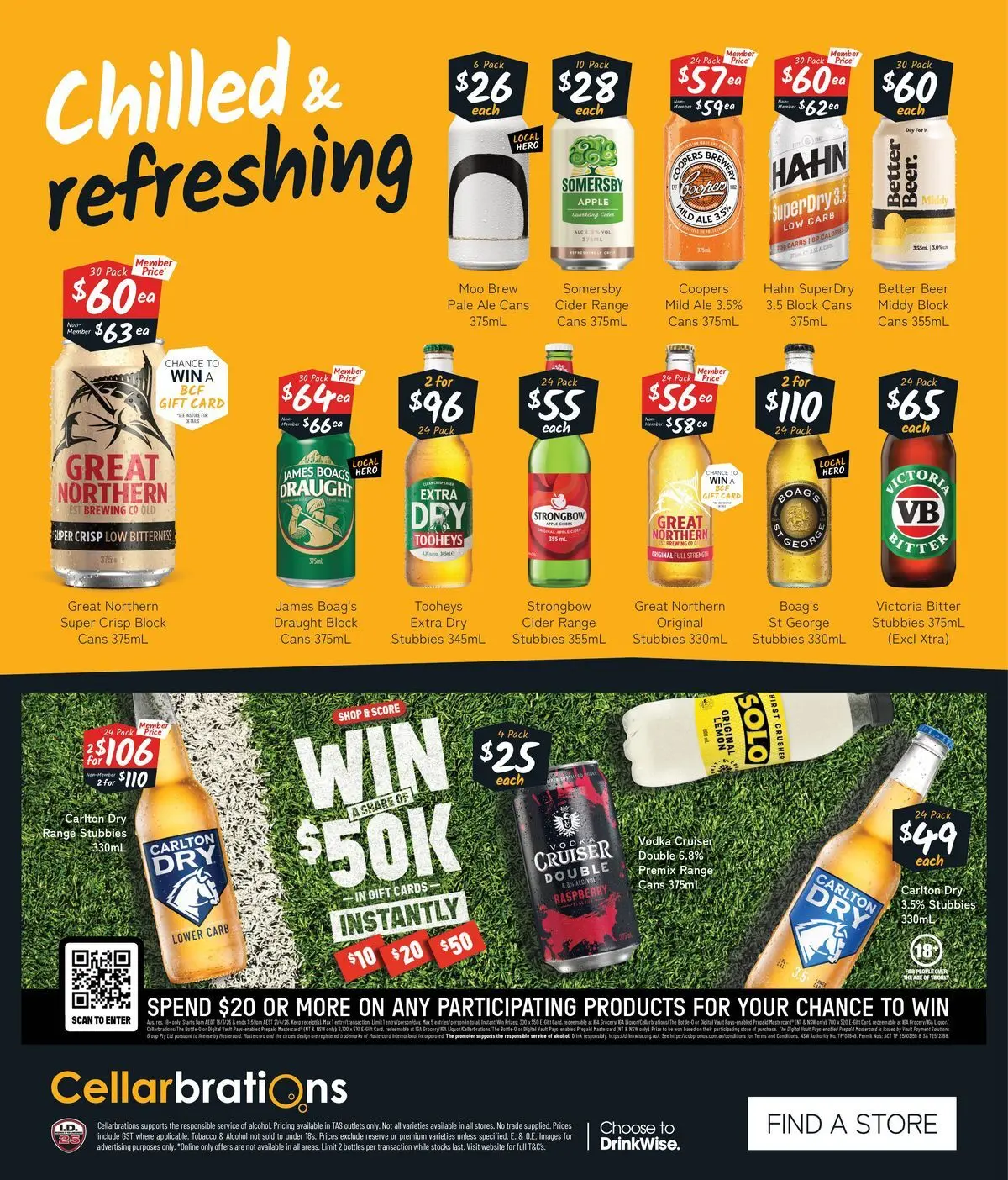 Deals - Easter drops that always hit the spot! - 22/03/2026 > weekly / monthly specials | Page: 8 | Products: Beer, Vodka, Lemon, Raspberry