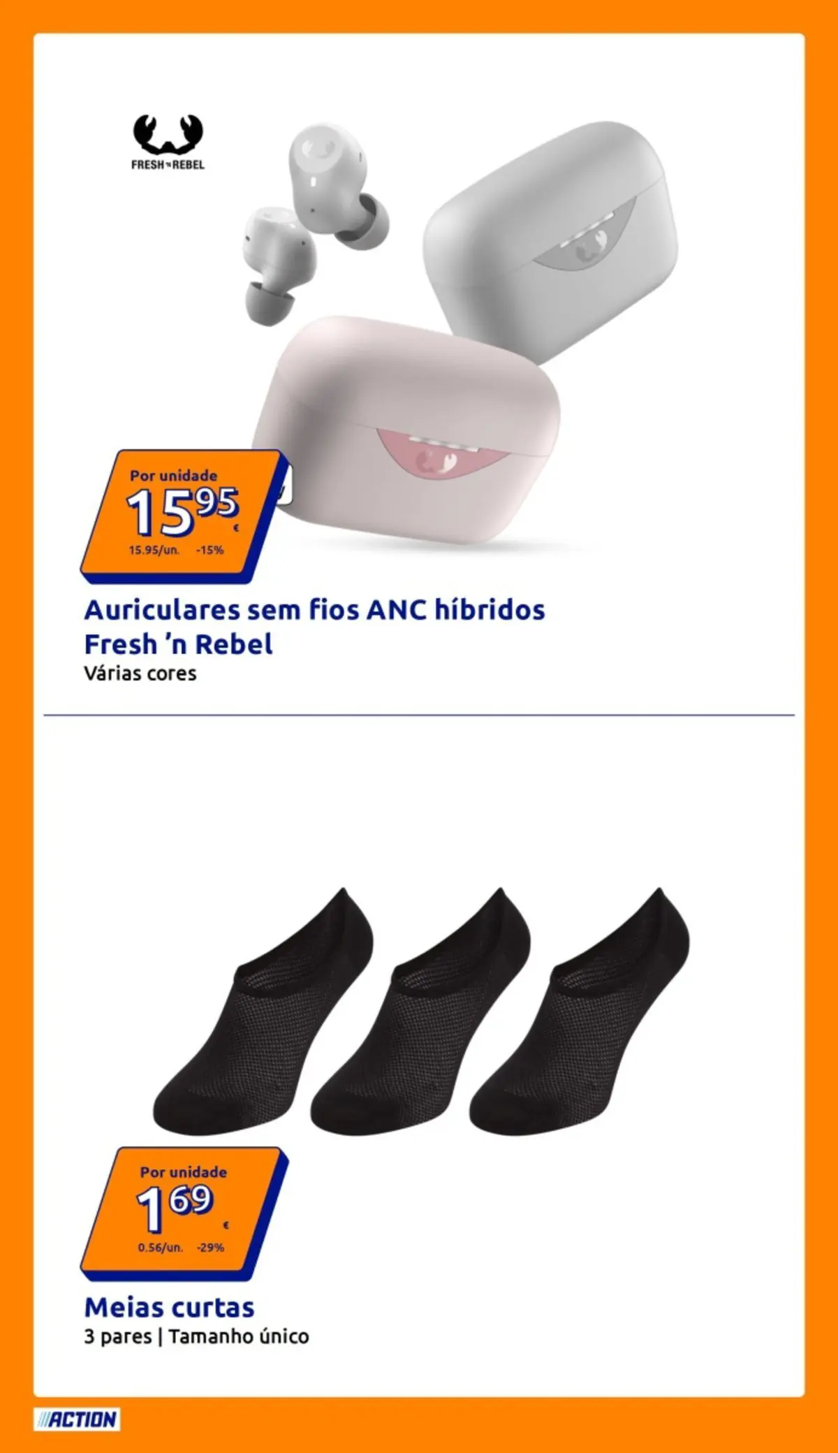 Action - Preços extremamente baixos » de 18/03/2026 - 24/03/2026 | Página: 8 | Produtos: Meias