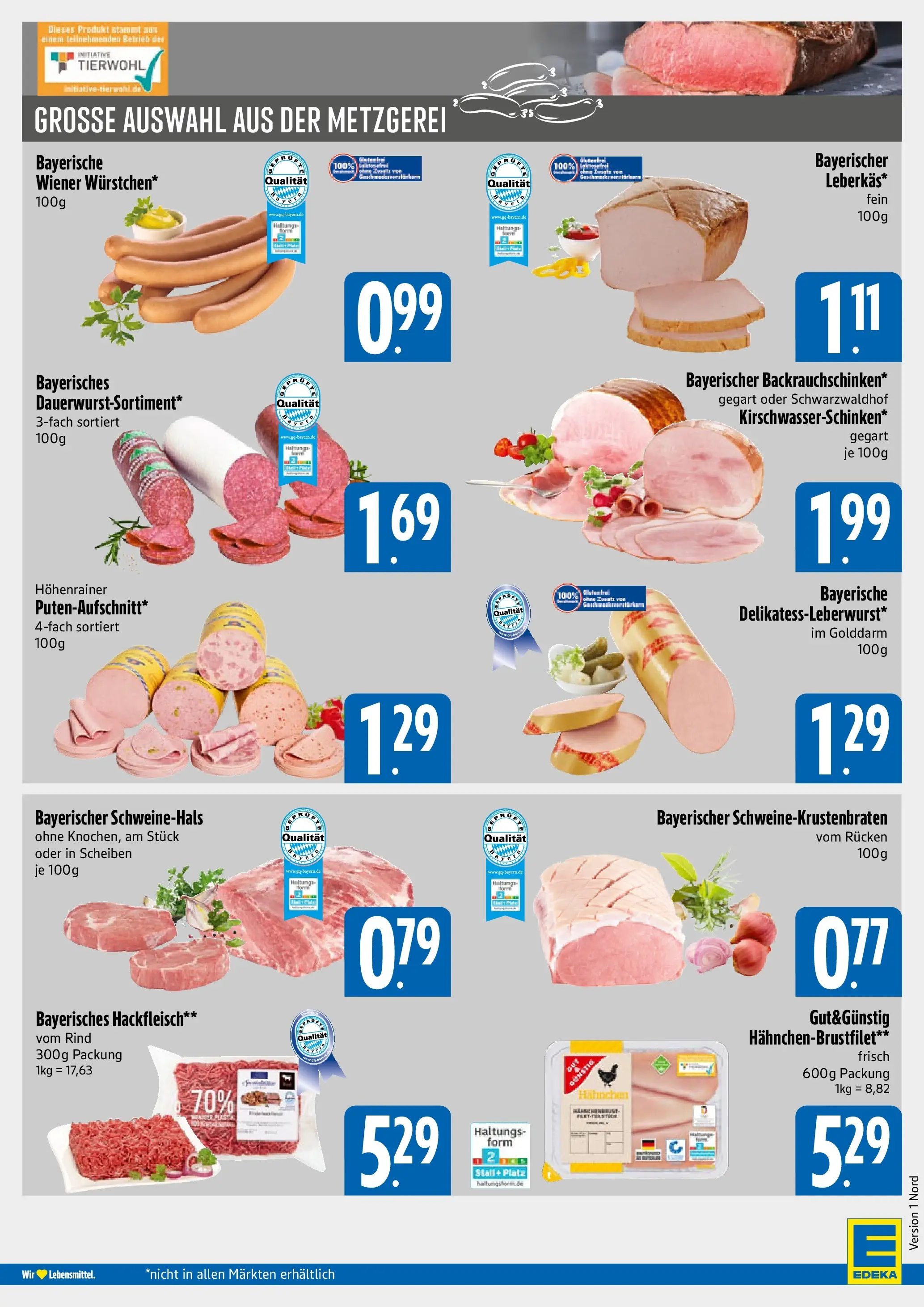 Angebote - E xpress: Wochenangebote (ab 22.03.2026) zum Blättern | Seite: 4 | Produkte: Hackfleisch