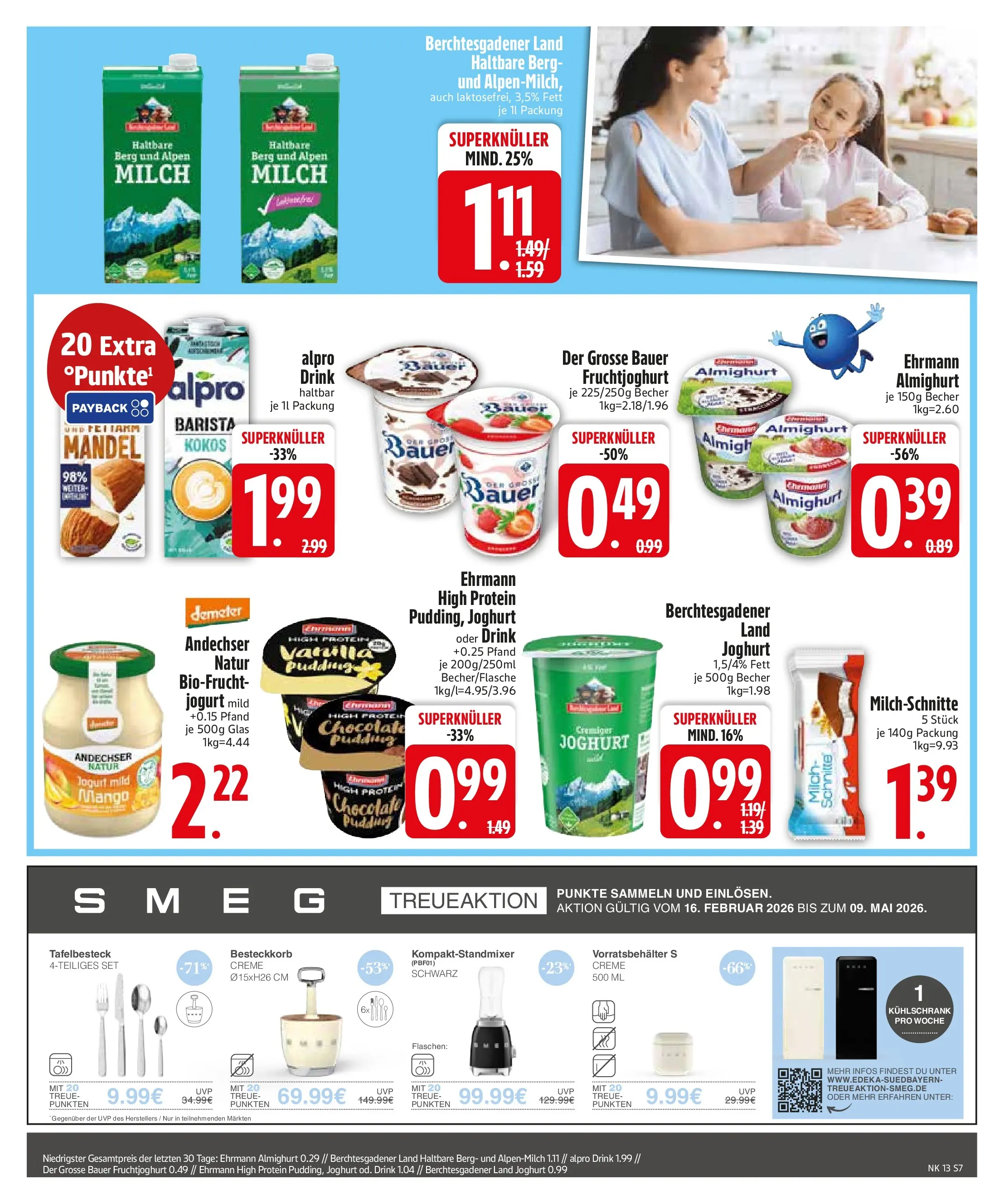 Edeka prospekt Sonthofen	 (ab 22.03.2026) » Angebote Online | Seite: 9 | Produkte: Mixer, Pudding, Creme, Mango