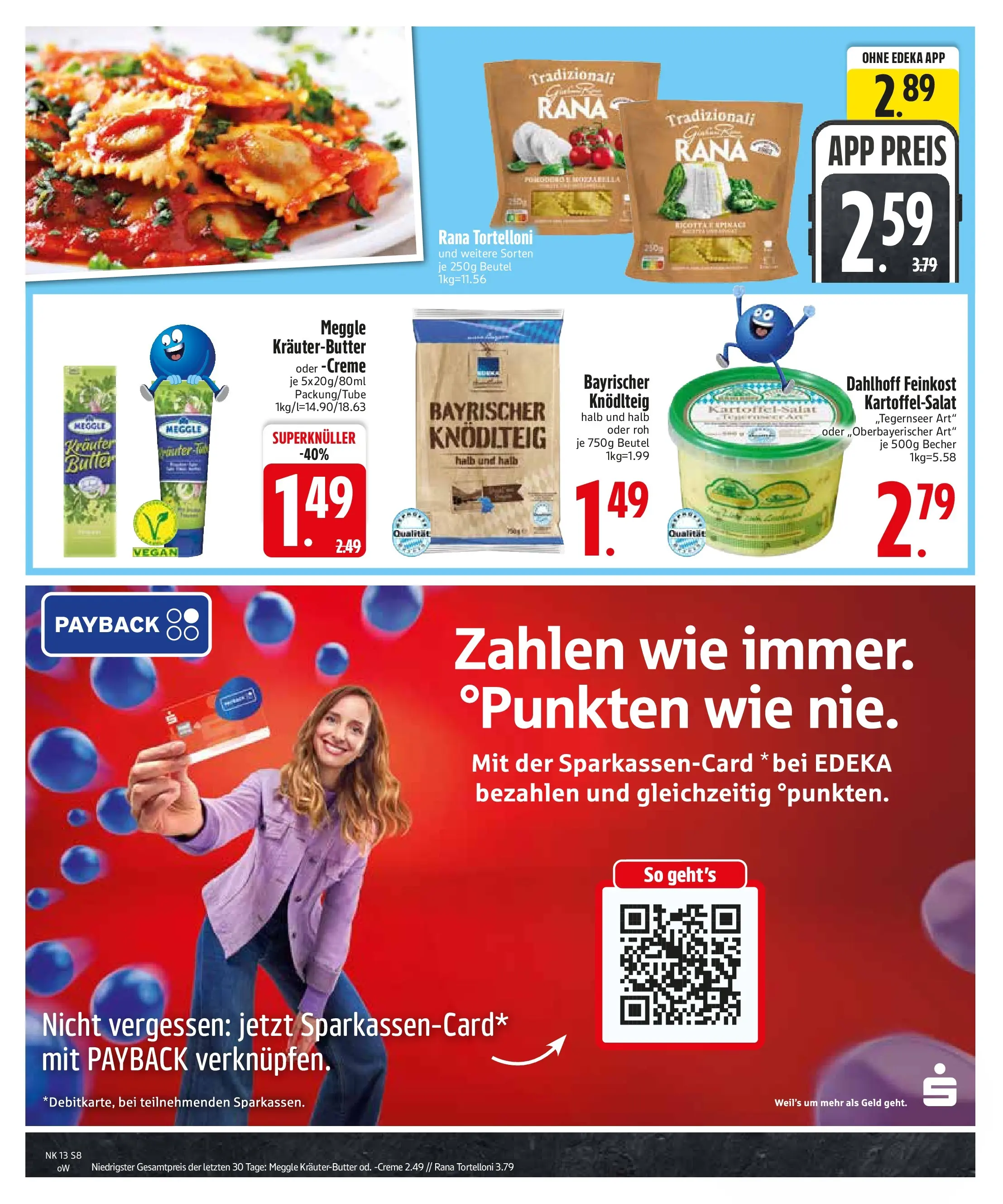 Edeka prospekt Sonthofen	 (ab 22.03.2026) » Angebote Online | Seite: 10 | Produkte: Kräuterbutter, Creme