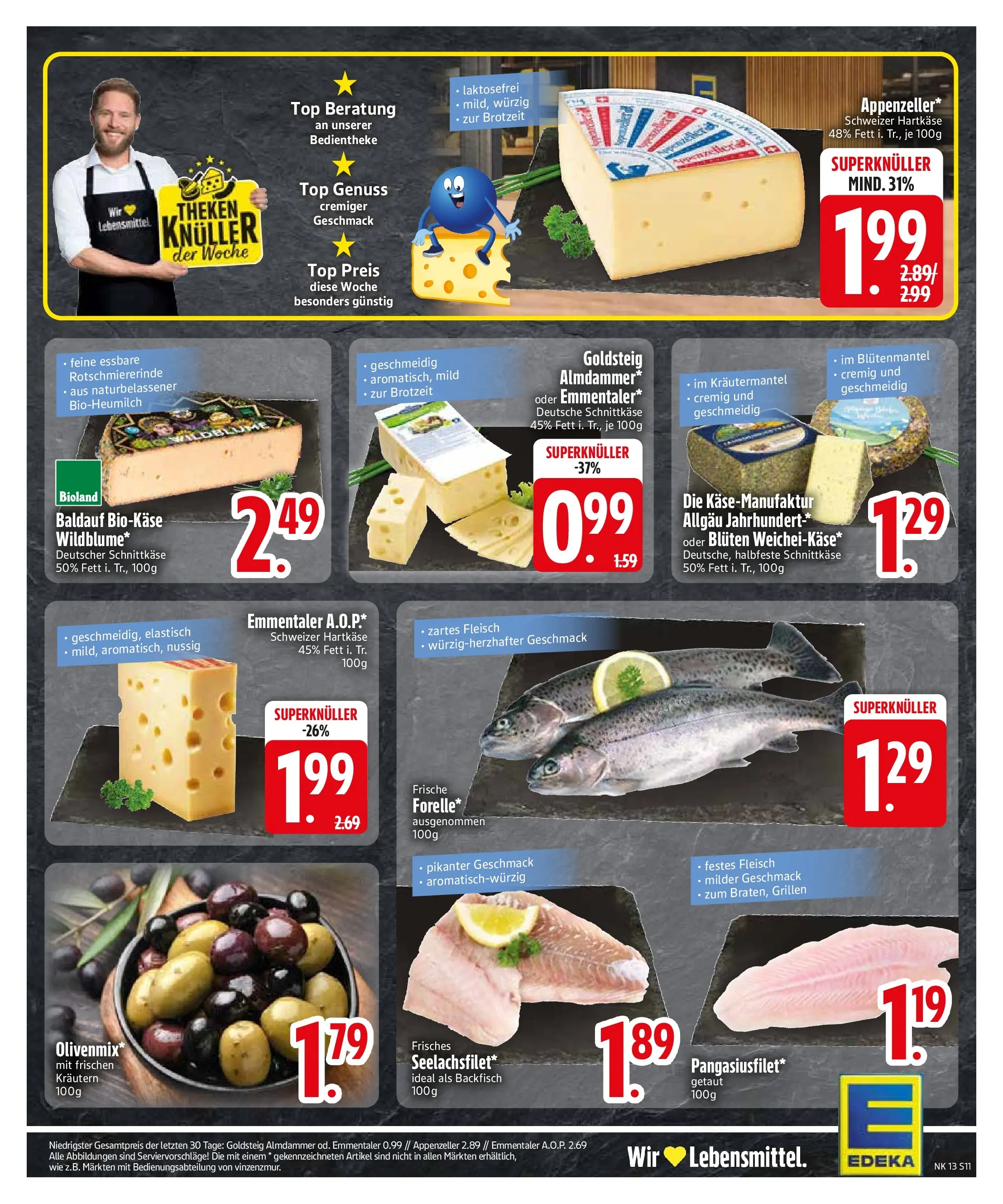Edeka prospekt Sonthofen	 (ab 22.03.2026) » Angebote Online | Seite: 13 | Produkte: Top, Fleisch
