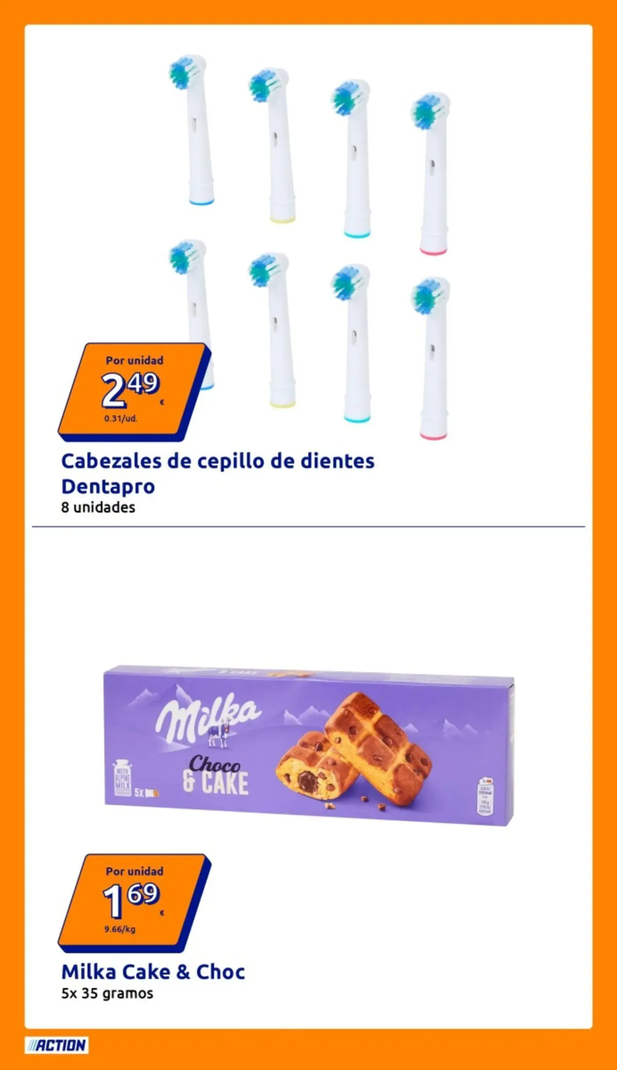 Action - Precios extremadamente bajos 28/02/2026 - 31/03/2026 | Página: 17 | Productos: Cepillo, Cepillo de dientes