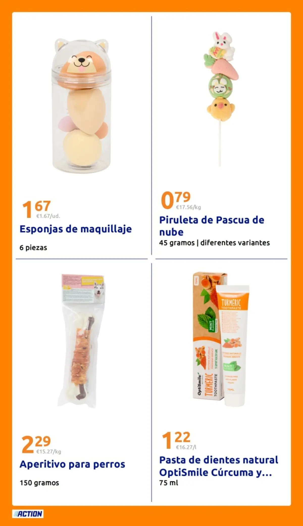 Action - Precios extremadamente bajos 28/02/2026 - 31/03/2026 | Página: 26 | Productos: Maquillaje, Pasta, Δαμάσκηνο