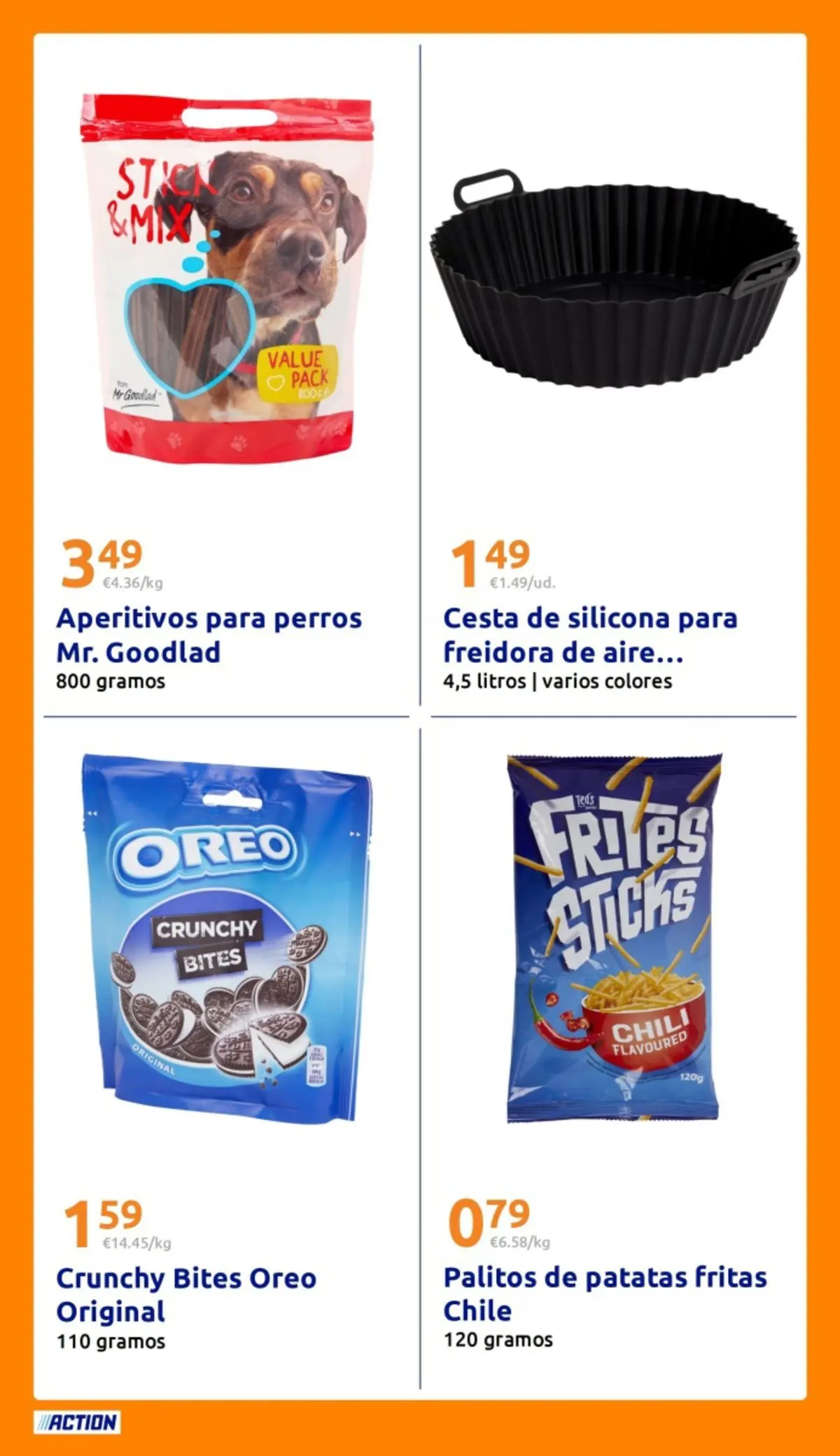 Action - Precios extremadamente bajos 28/02/2026 - 31/03/2026 | Página: 28 | Productos: Freidora, Cesta
