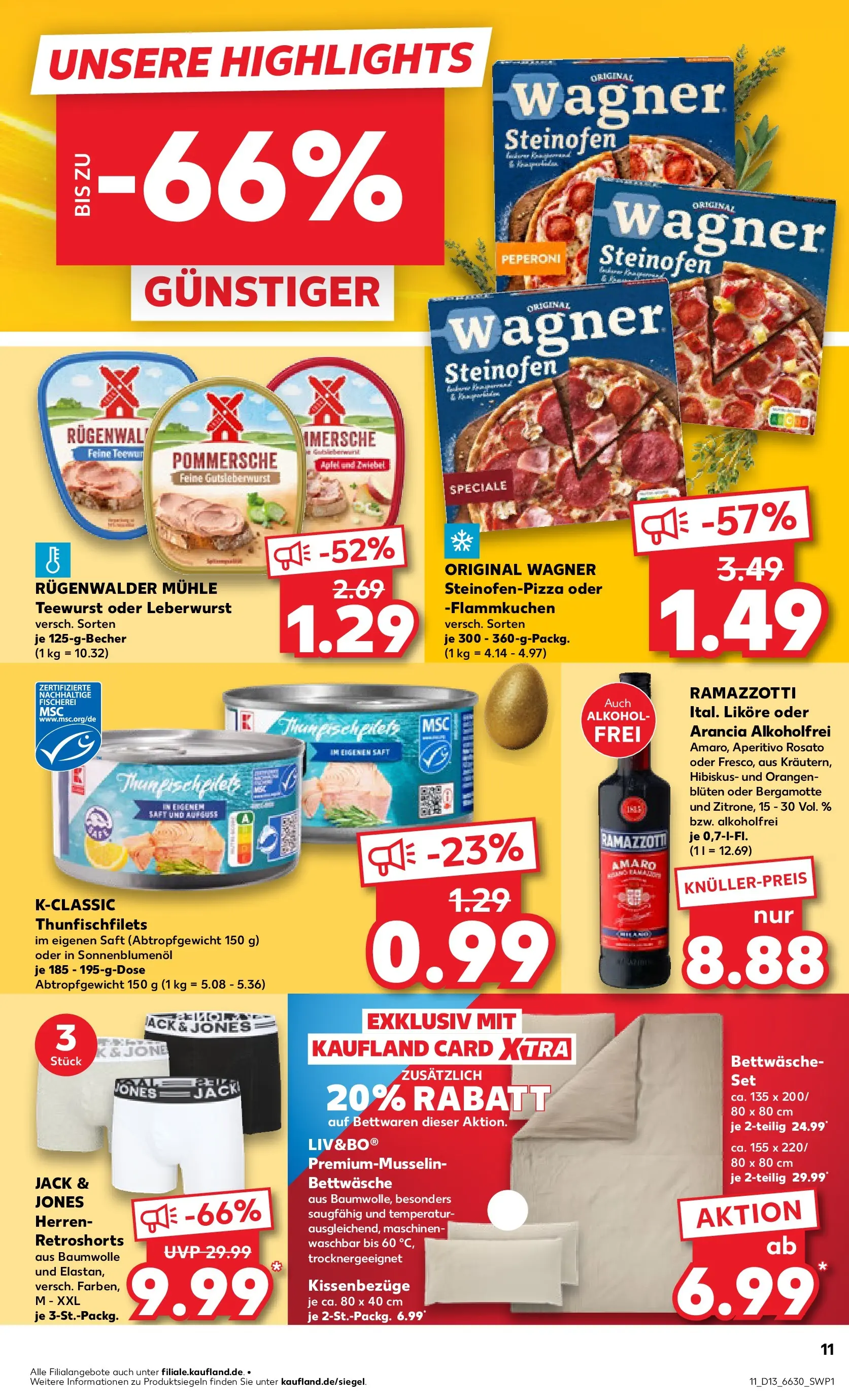 Prospekt Kaufland ab 25.03.2026 » Angebote Online zum Blättern | Seite: 11 | Produkte: Sonnenblumenol, Orangen, Saft, Ramazzotti