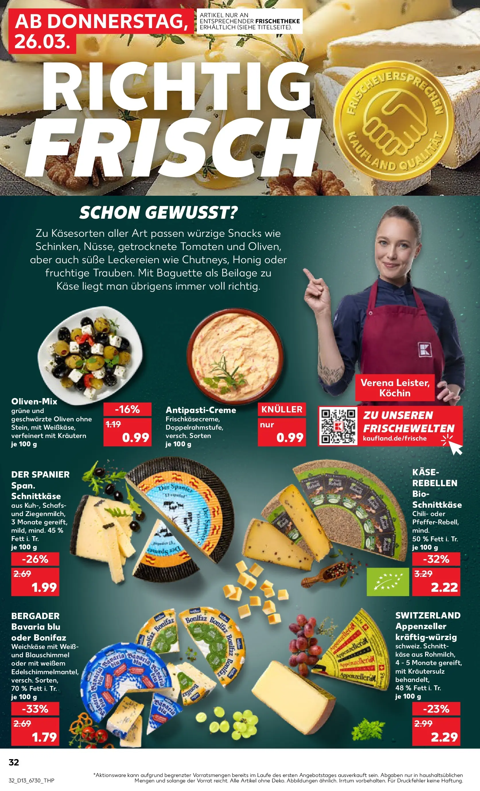 Prospekt Kaufland ab 25.03.2026 » Angebote und Werbung Online | Seite: 32 Prospekt Kaufland ab 25.03.2026 » Angebote Online zum Blättern | Seite: 32