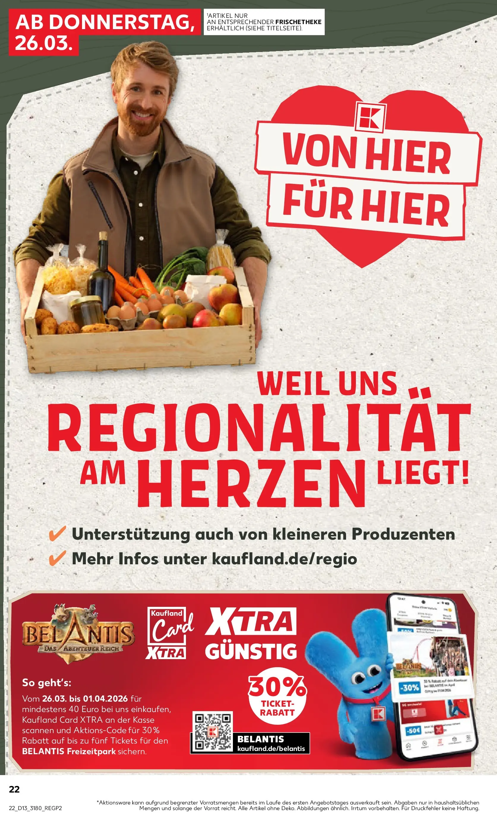 Prospekt Kaufland ab 25.03.2026 » Angebote Online zum Blättern | Seite: 22