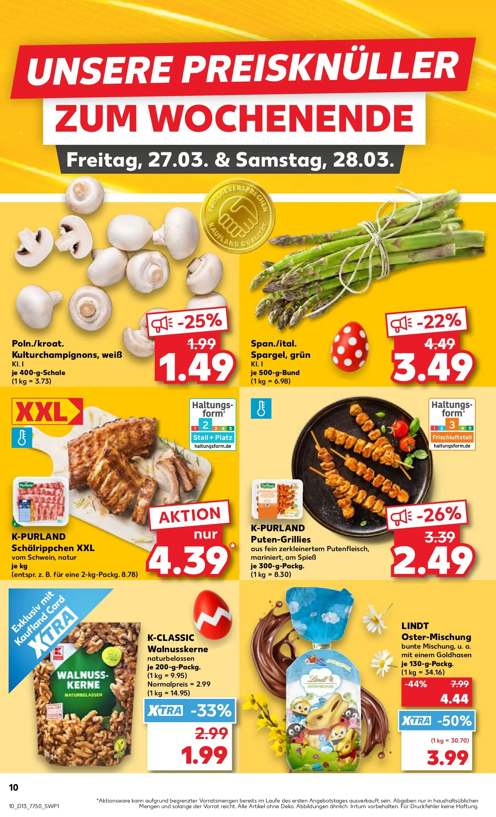 Prospekt Kaufland ab 25.03.2026 » Angebote und Werbung Online | Seite: 10 | Produkte: Lindt Prospekt Kaufland ab 25.03.2026 » Angebote Online zum Blättern | Seite: 10 | Produkte: Lindt