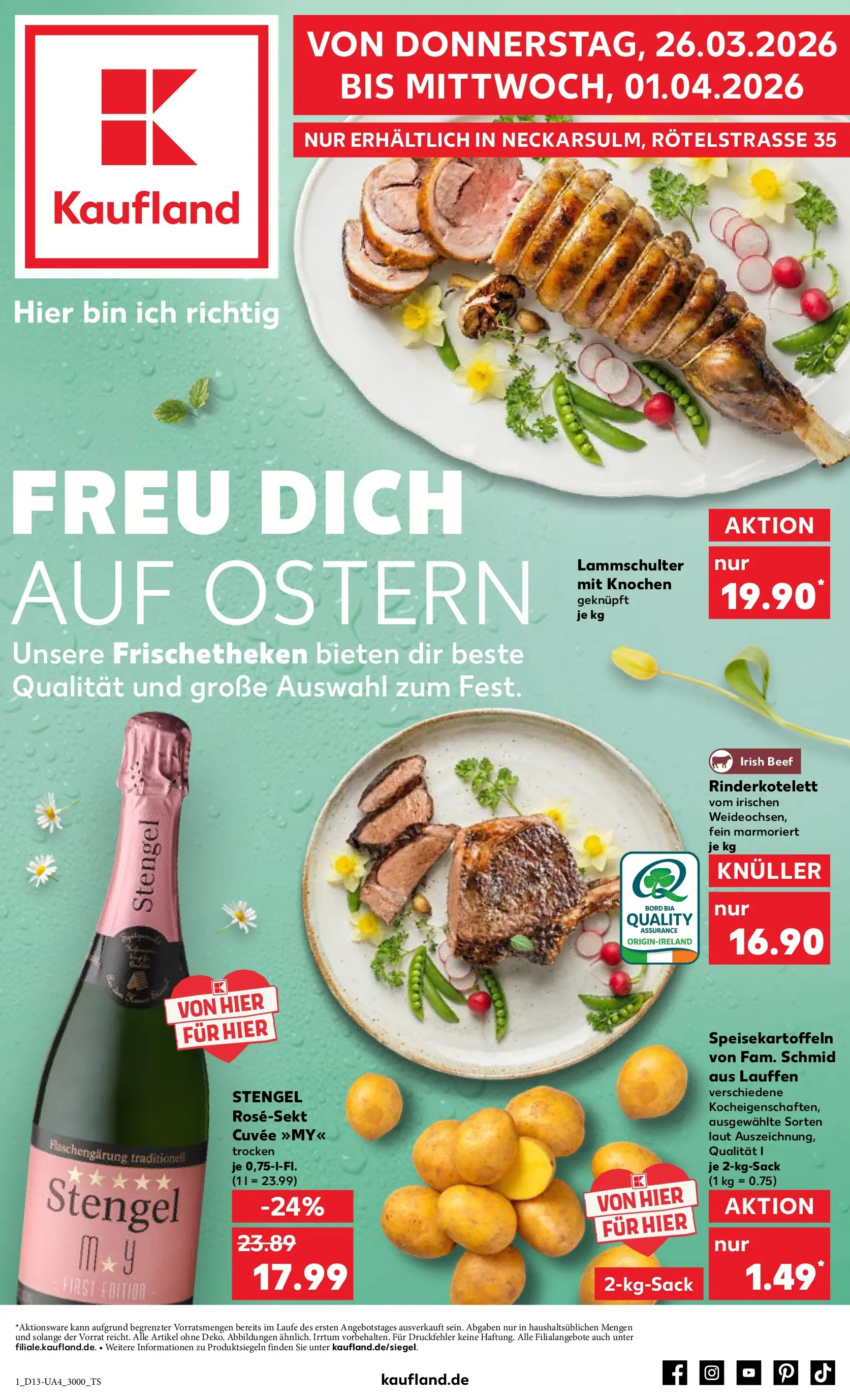 Prospekt Kaufland ab 26.03.2026 » Angebote Online zum Blättern | Seite: 69