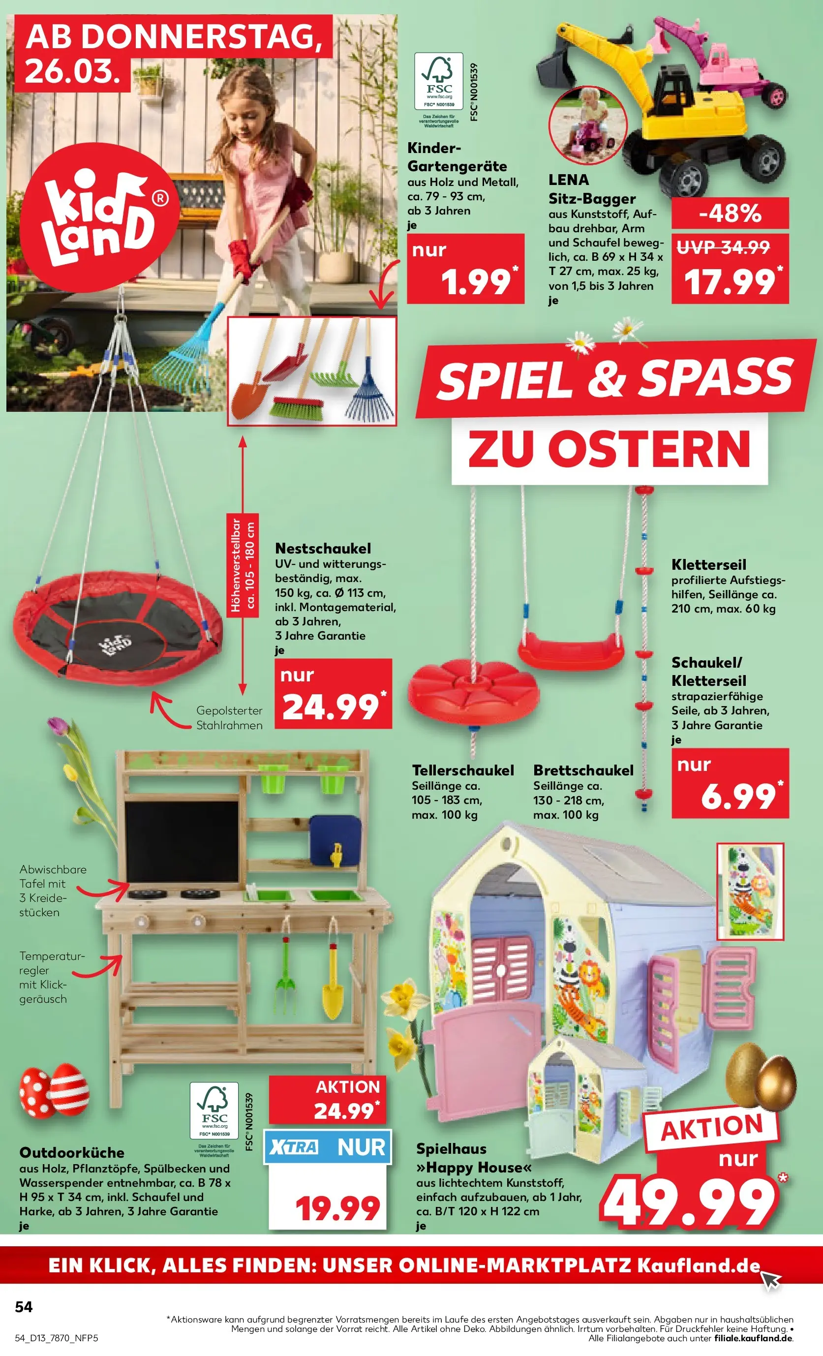 Prospekt Kaufland ab 26.03.2026 » Angebote Online zum Blättern | Seite: 54 | Produkte: Spiel