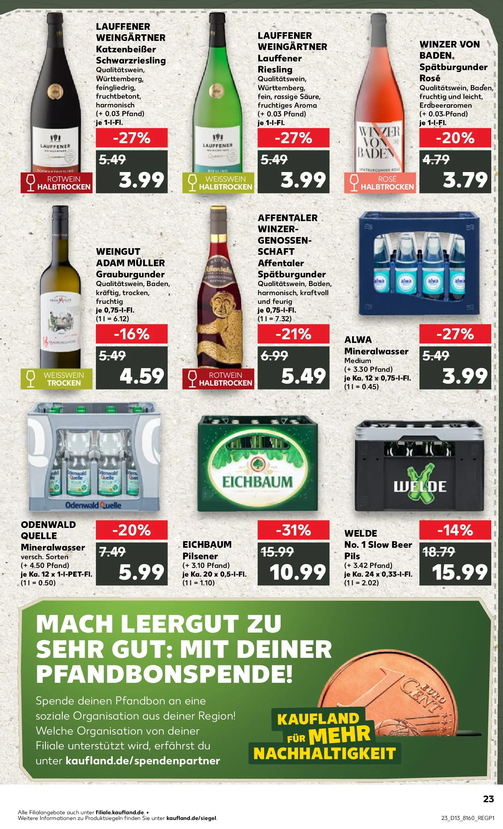 Prospekt Kaufland ab 26.03.2026 » Angebote Online zum Blättern | Seite: 23