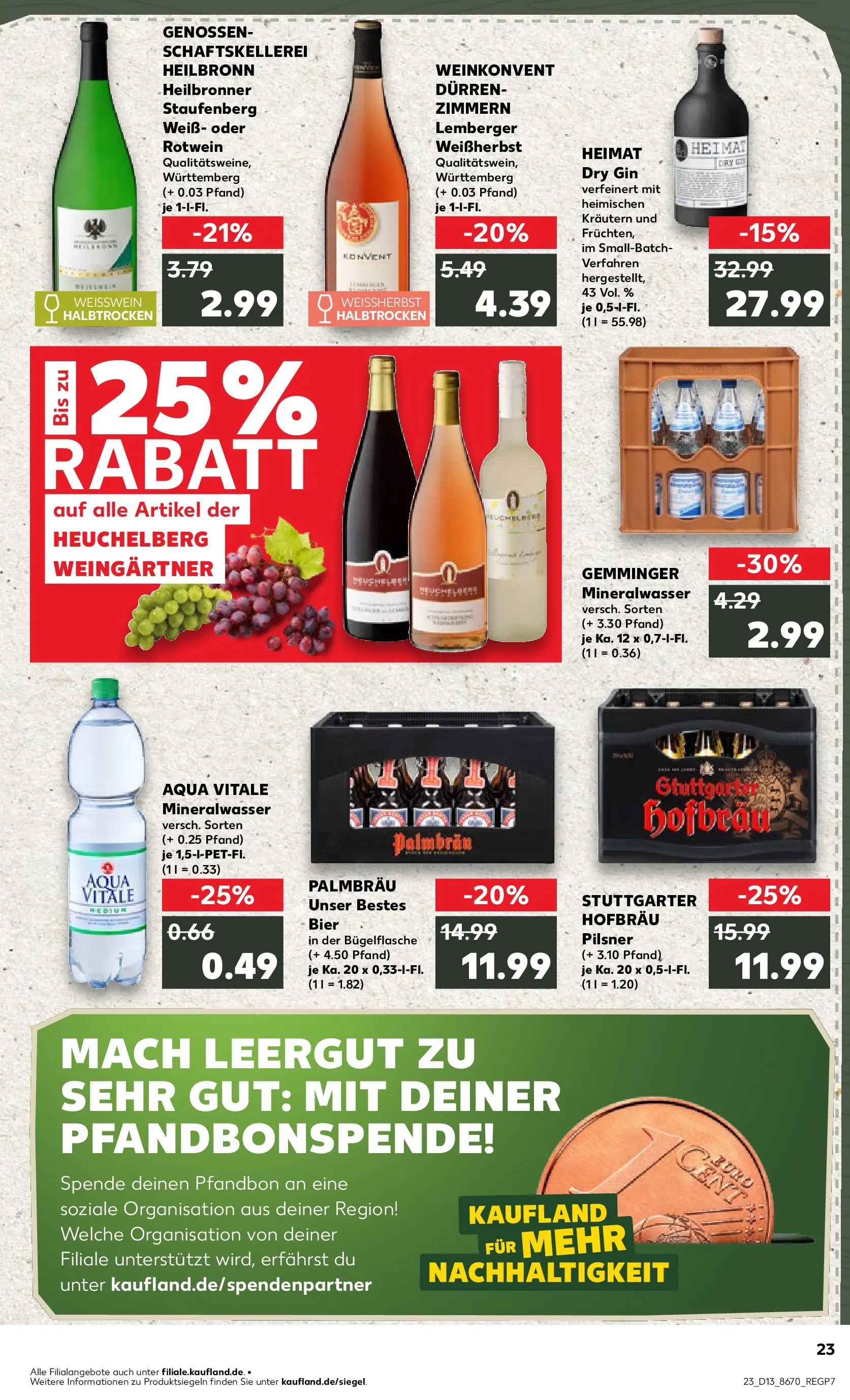 Prospekt Kaufland ab 26.03.2026 » Angebote Online zum Blättern | Seite: 23