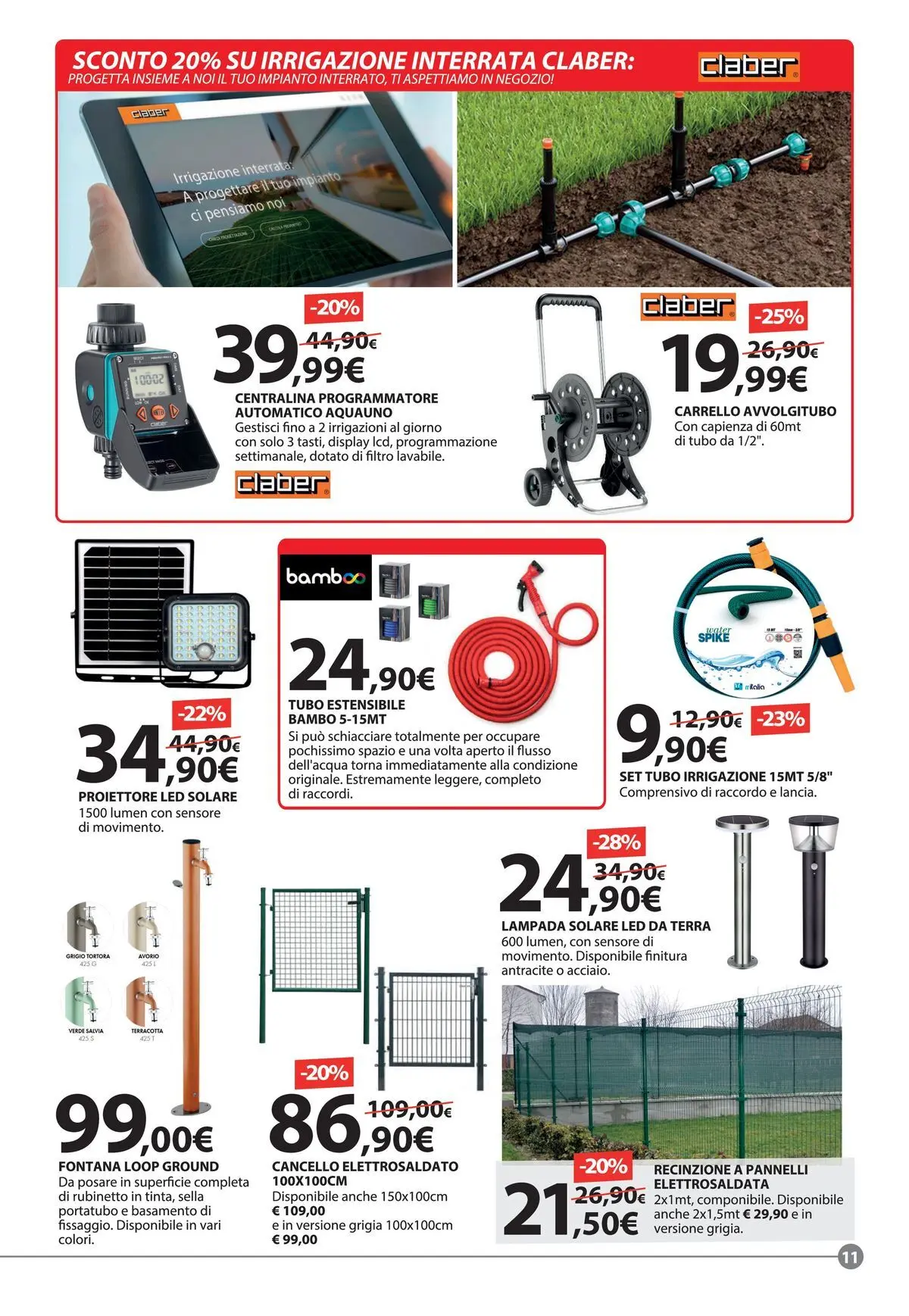 Nuovo Offerte - Ogni idea merita la sua Primavera dal 18/03/2026 > offerte anteprima 🛍️ | Pagina: 11 | Prodotti: Carrello, Recinzione, Lampada, Terra