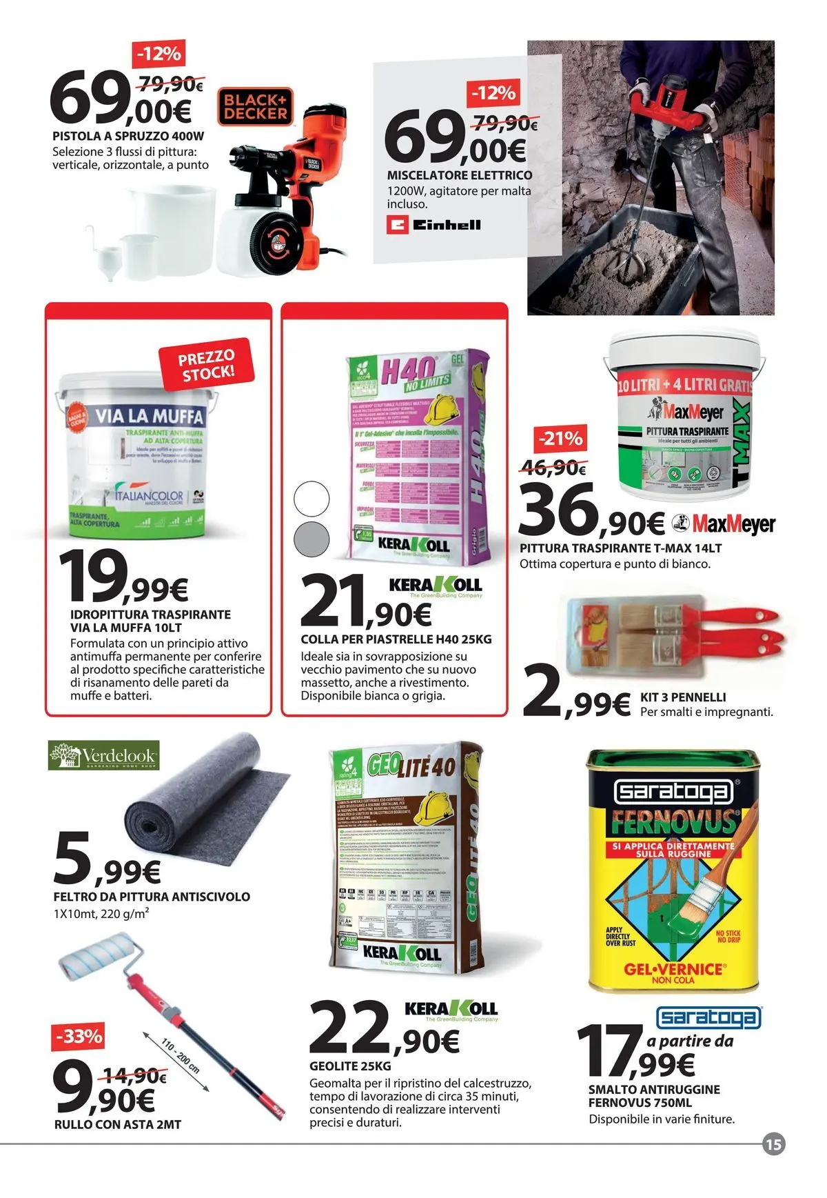 Nuovo Offerte - Ogni idea merita la sua Primavera dal 18/03/2026 > offerte anteprima 🛍️ | Pagina: 15 | Prodotti: Rullo, Piastrelle, The, Miscelatore