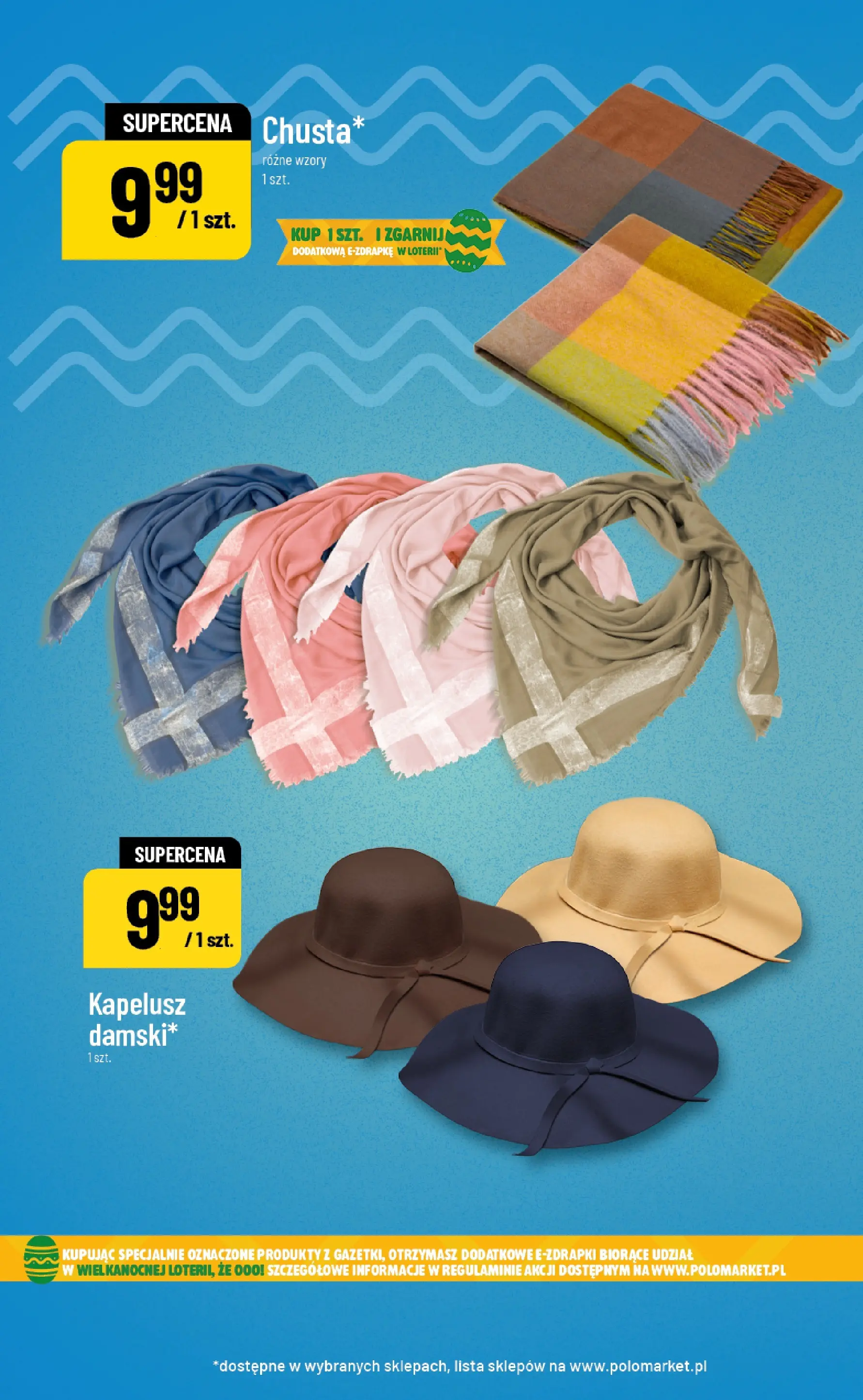 Nowa POLOmarket gazetka od jutra 18.03.2026 | Strona: 8 | Produkty: Kapelusz