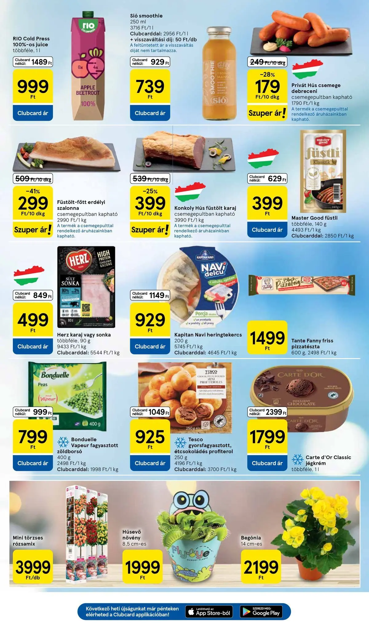 Tesco akciós újság - 2026.03.19.-tól - online | Oldal: 3 | Termékek: Debreceni, Sonka, Szalonna, Pizzatészta