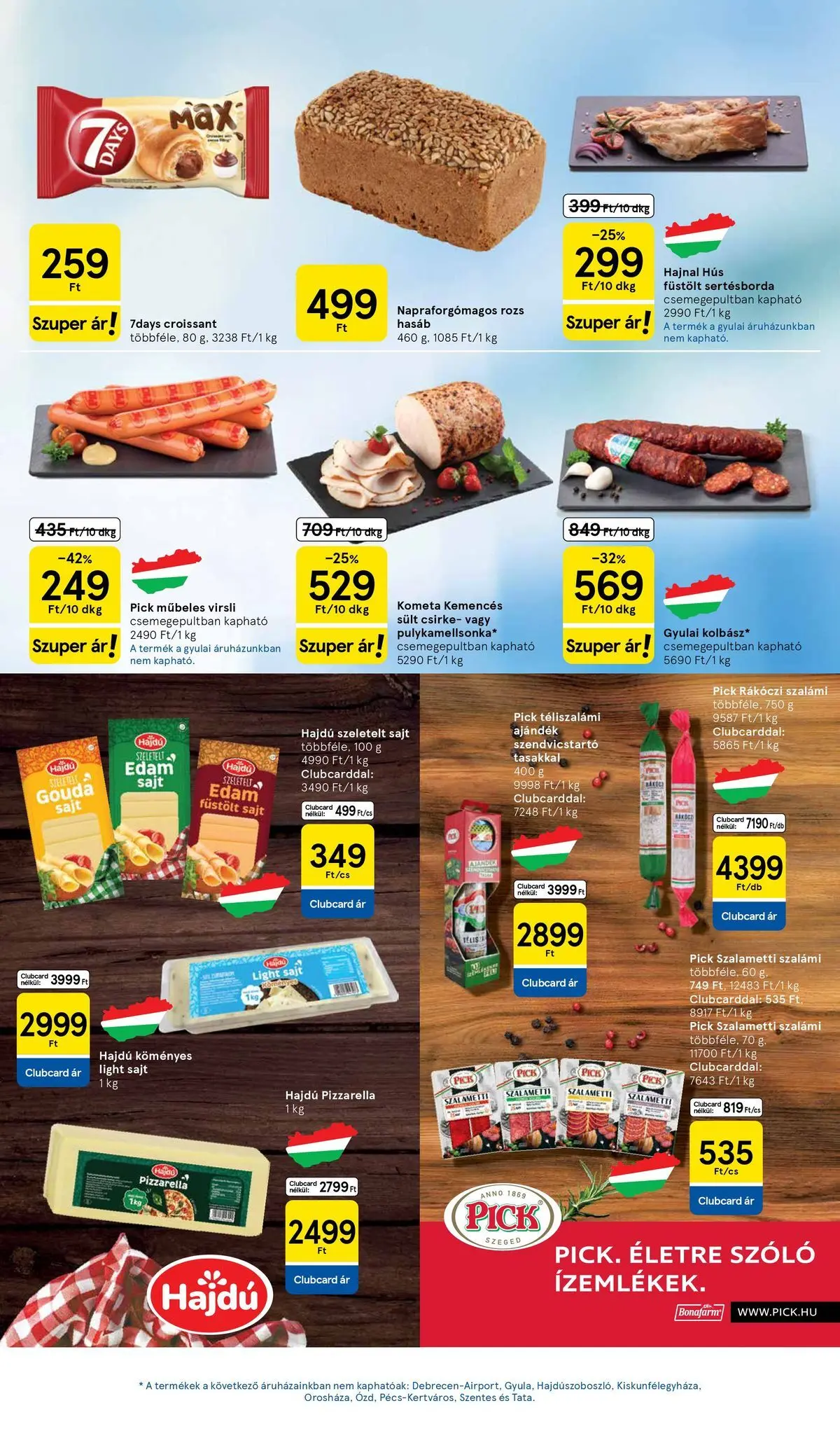 Tesco akciós újság - 2026.03.19.-tól - online | Oldal: 17 | Termékek: Pick téliszalámi, Rákóczi szalámi, Gouda, Téliszalámi