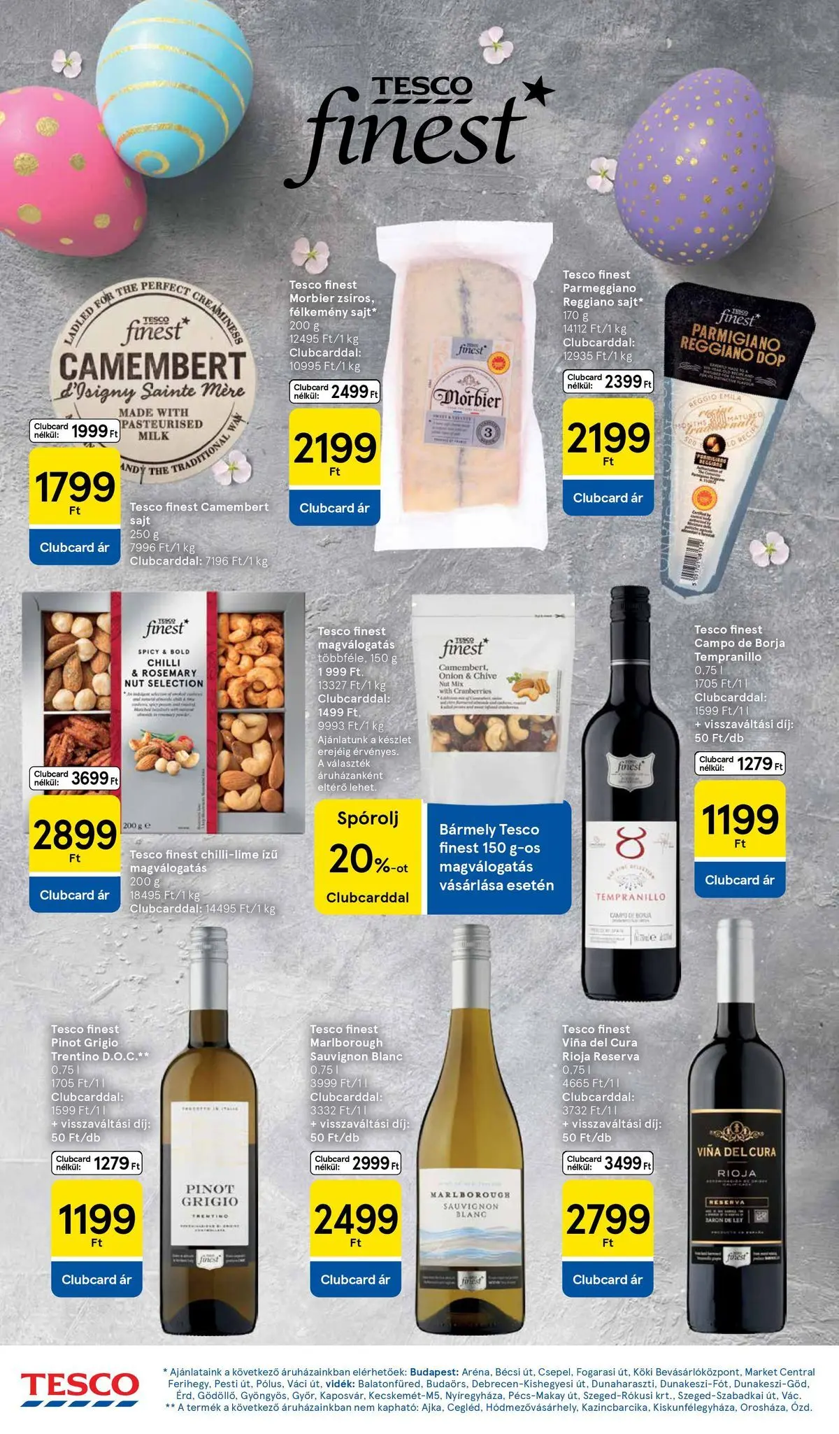 Tesco akciós újság - 2026.03.19.-tól - online | Oldal: 18 | Termékek: Sajt, Camembert
