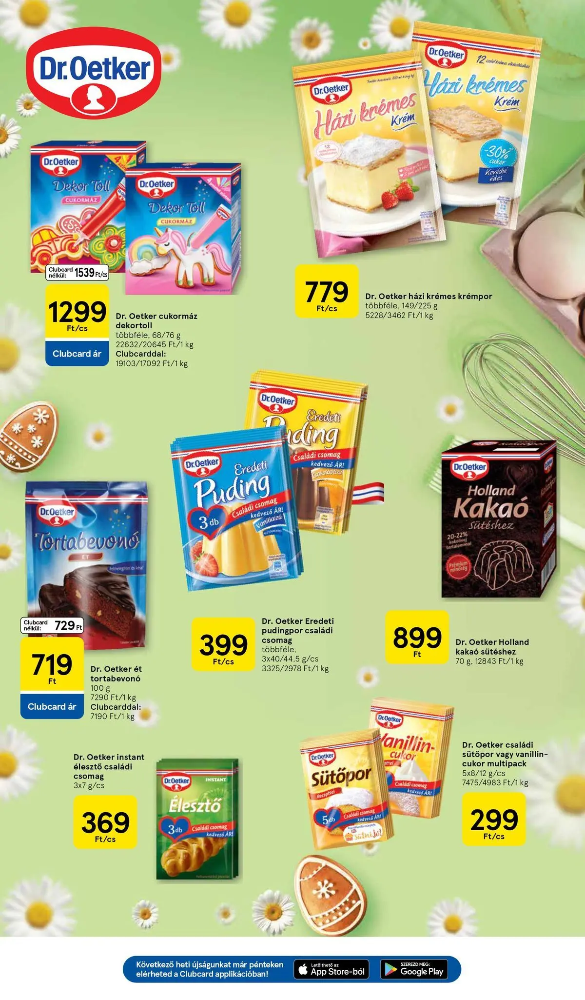 Tesco akciós újság - 2026.03.19.-tól - online | Oldal: 21 | Termékek: Puding, Pudingpor, Sütőpor, Tortabevonó