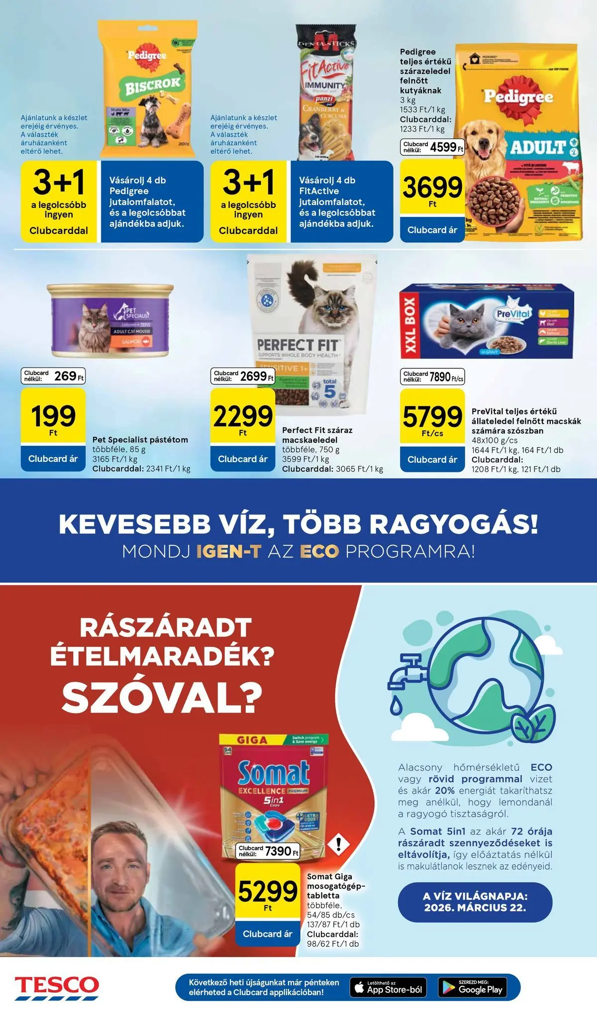 Tesco akciós újság - 2026.03.19.-tól - online | Oldal: 30 | Termékek: Somat, Body, Mosogatógép, Mosogatógép tabletta