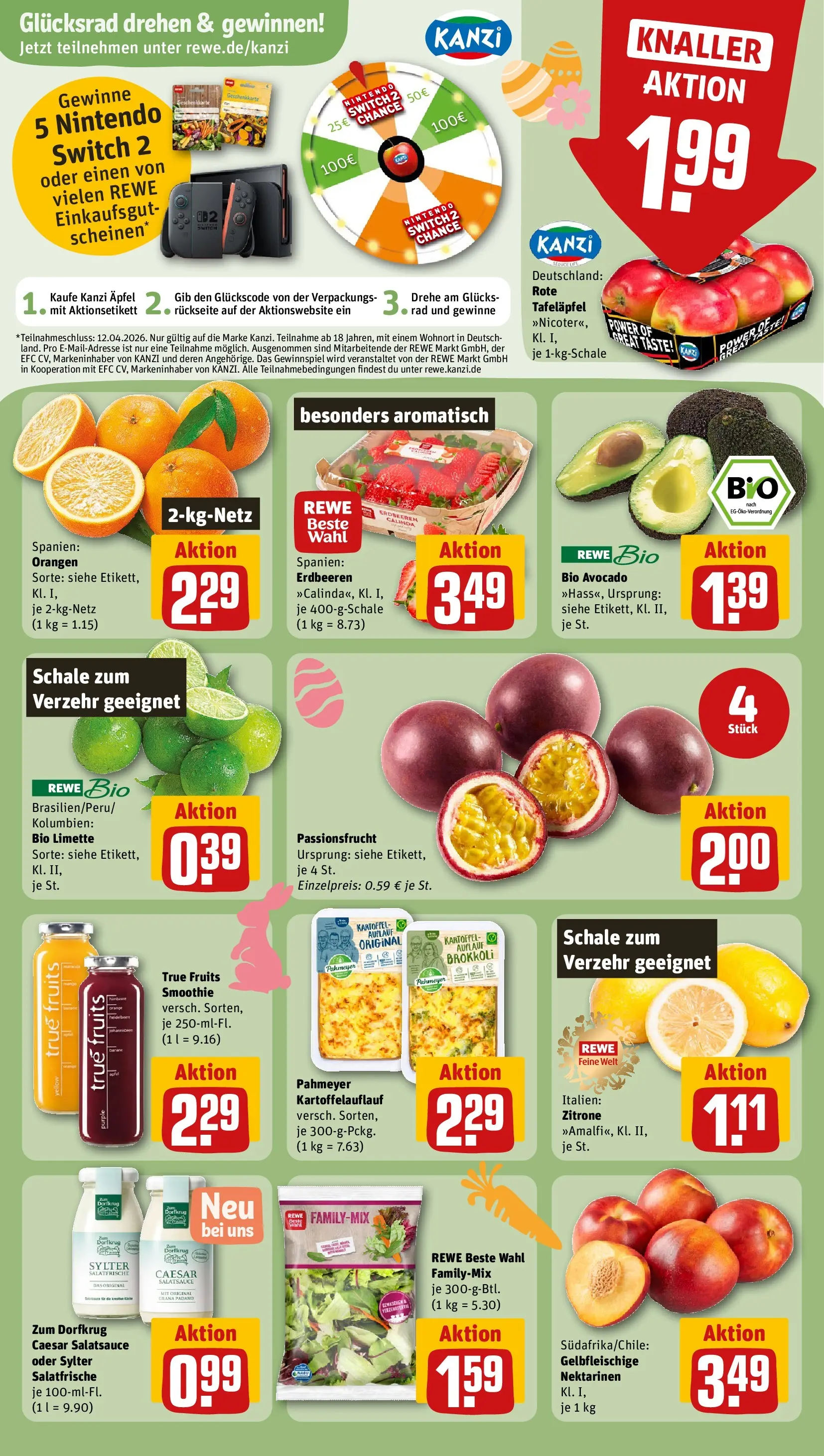 REWE Prospekt ab 22.03.2026 zum Blättern » Angebote | Seite: 8