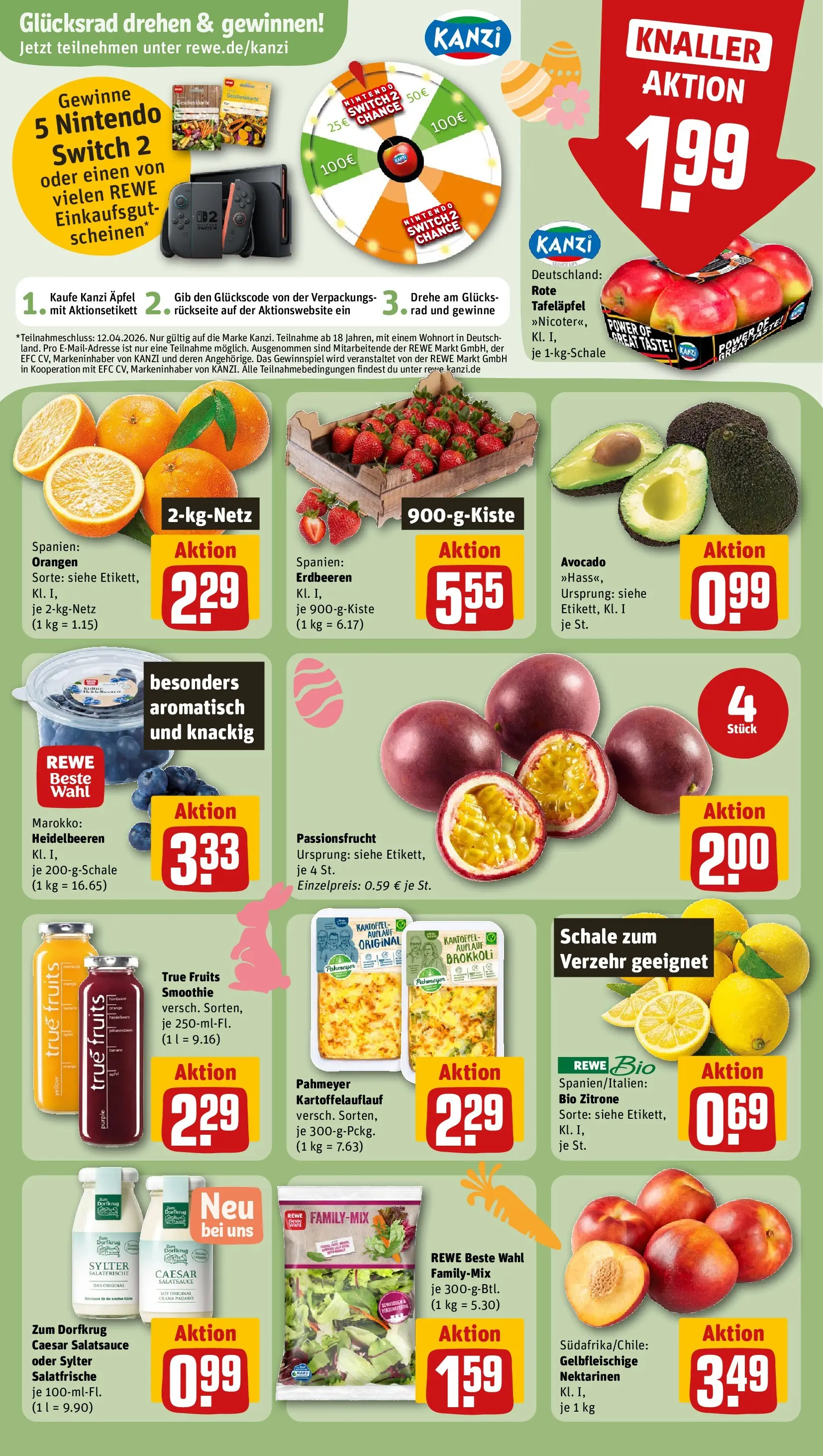 REWE Prospekt ab 22.03.2026 zum Blättern » Angebote | Seite: 8