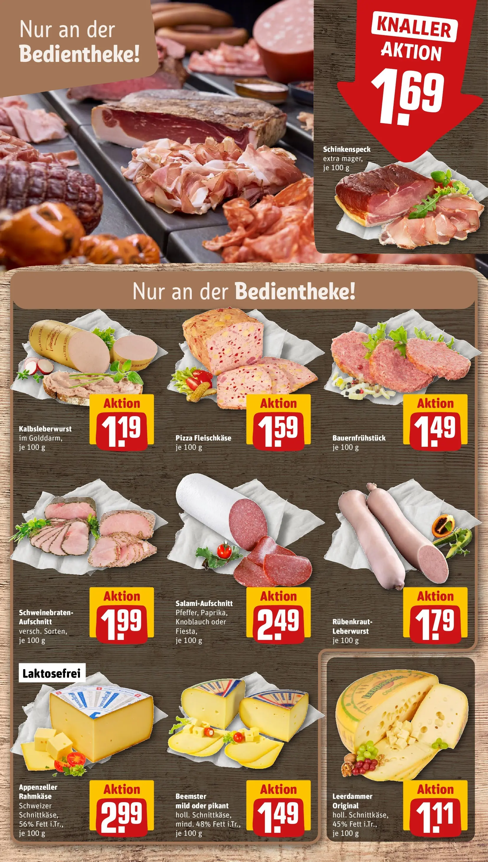 REWE Prospekt ab 23.03.2026 zum Blättern » Angebote | Seite: 11 | Produkte: Leerdammer, Knoblauch, Pizza