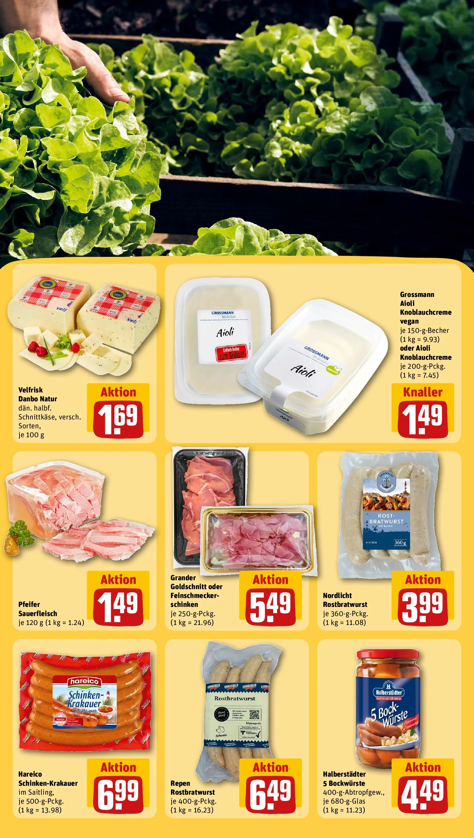 REWE Prospekt ab 22.03.2026 zum Blättern » Angebote | Seite: 27 | Produkte: Schinken