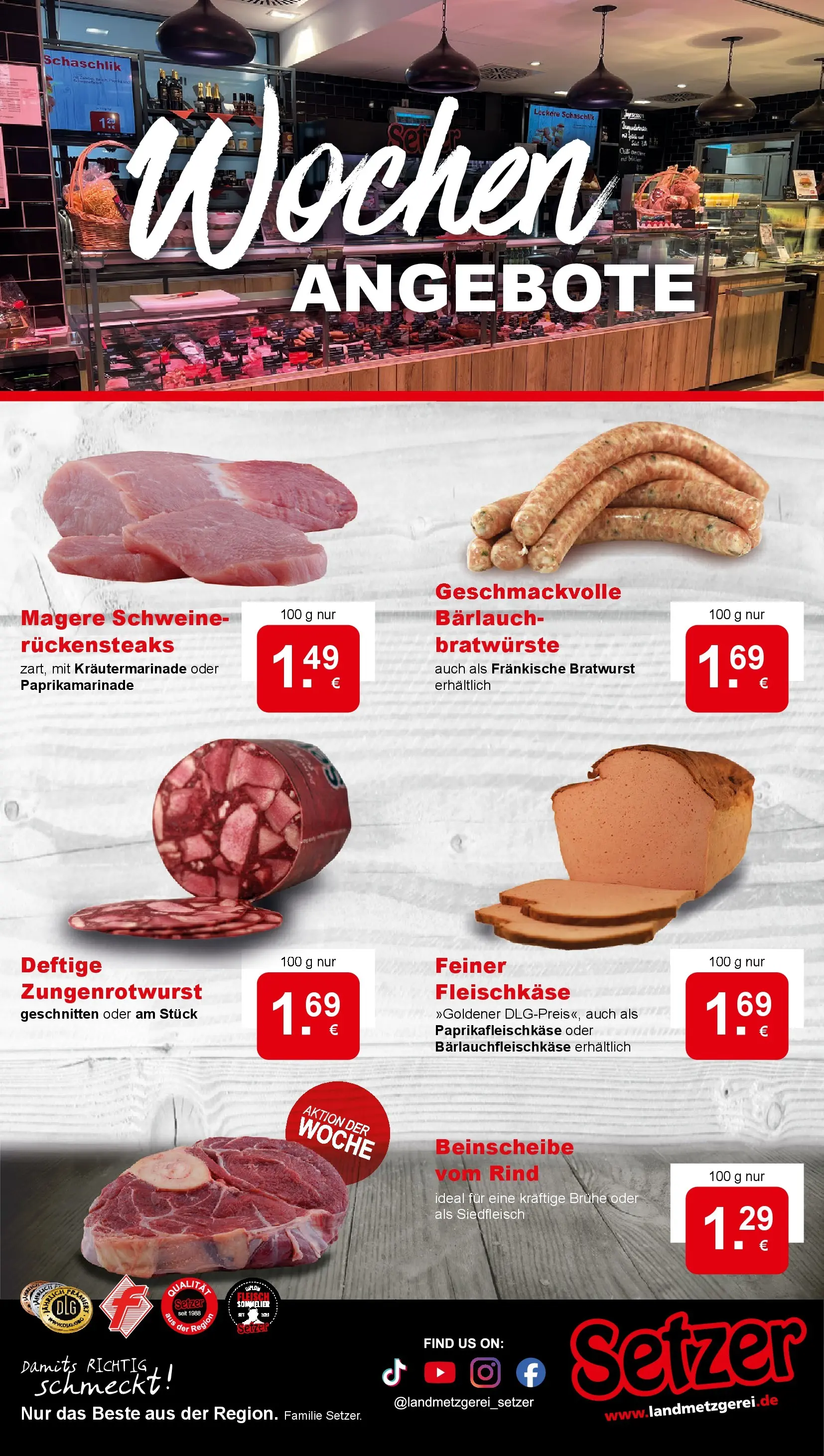REWE Prospekt ab 23.03.2026 zum Blättern » Angebote | Seite: 12 | Produkte: Bratwurst, Steak, Fleisch