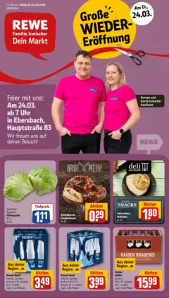 Rewe Prospekt Ebersbach	 ab 23.03.2026 gültig