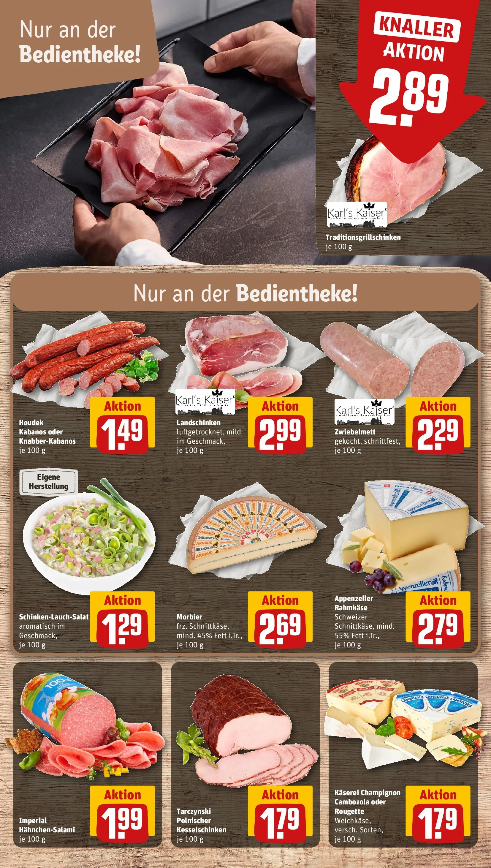 REWE Prospekt ab 23.03.2026 zum Blättern » Angebote | Seite: 11 | Produkte: Salami
