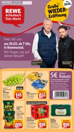 Rewe Prospekt Bammental	 ab 23.03.2026 gültig