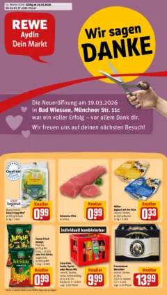 Rewe Prospekt Bad Wiessee	 ab 23.03.2026 gültig