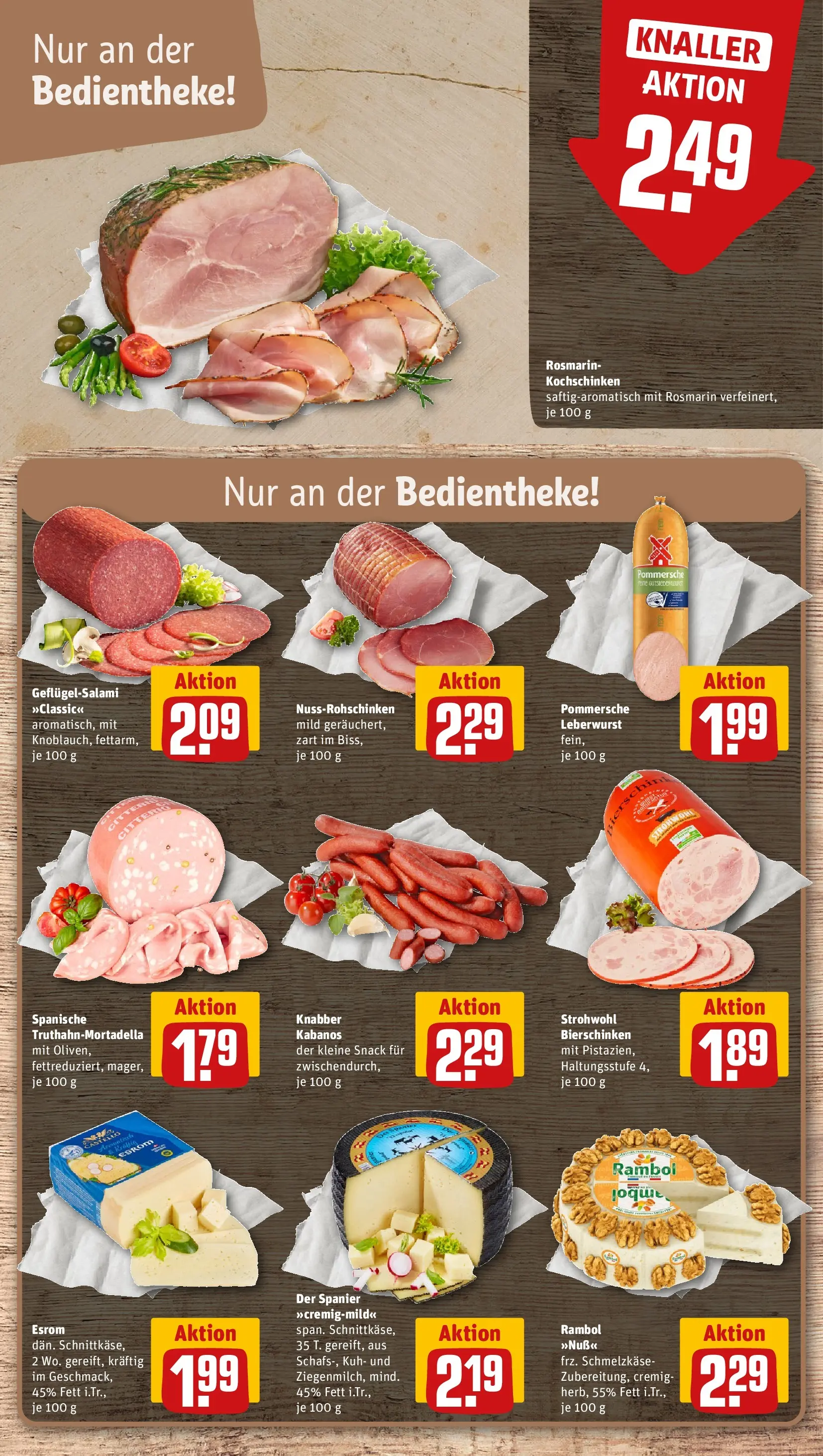 REWE Prospekt ab 23.03.2026 zum Blättern » Angebote | Seite: 11 | Produkte: Salami