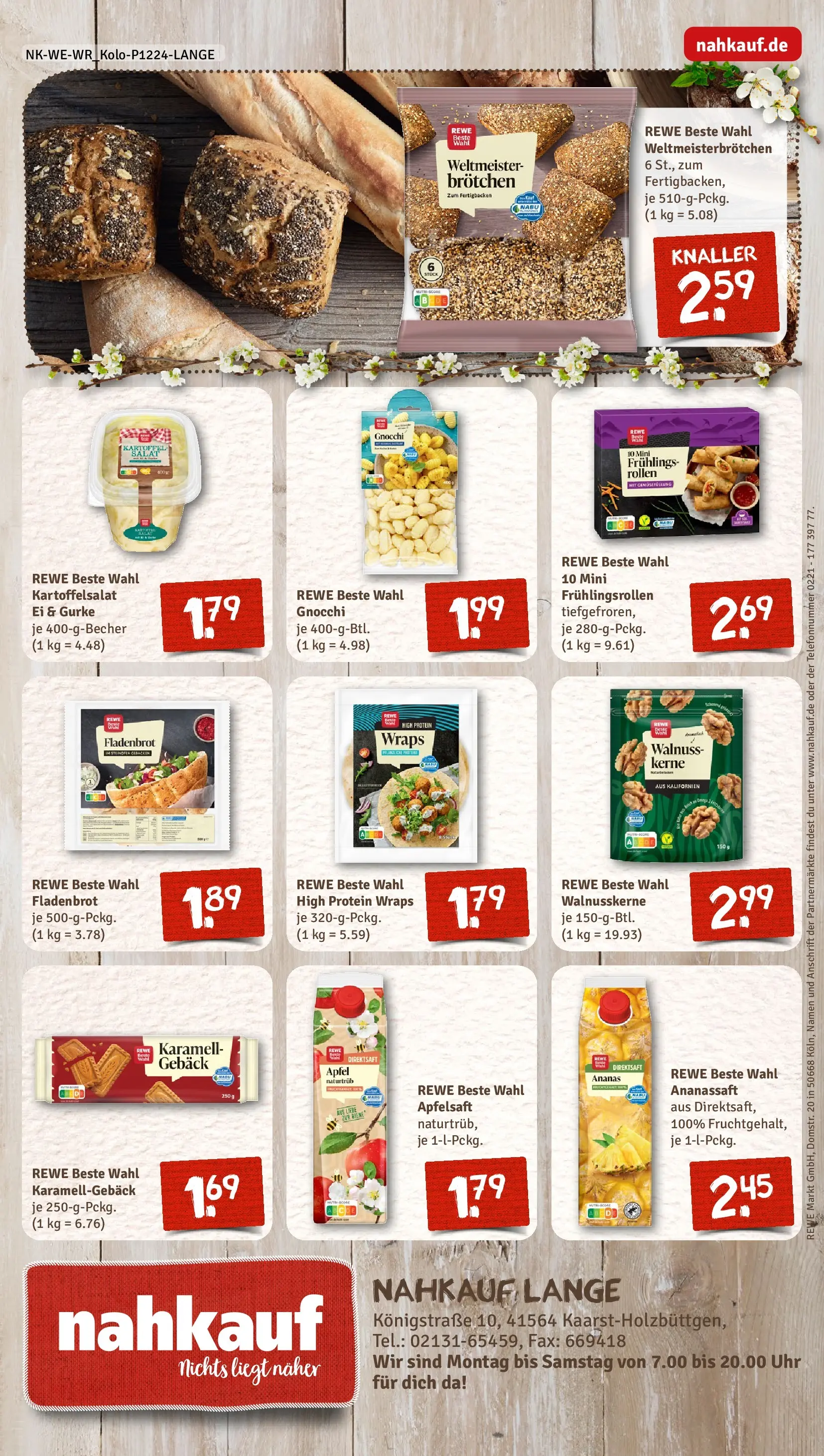 REWE Prospekt ab 23.03.2026 zum Blättern » Angebote | Seite: 12 | Produkte: Äpfel, Ananas, Apfelsaft, Apple