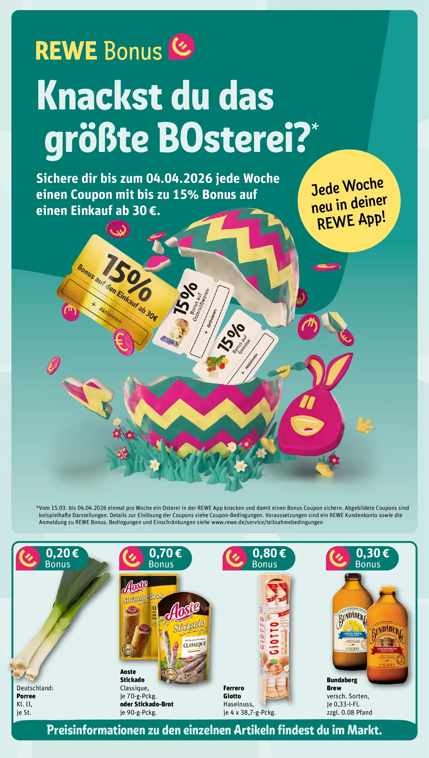 REWE Prospekt ab 23.03.2026 zum Blättern » Angebote | Seite: 3
