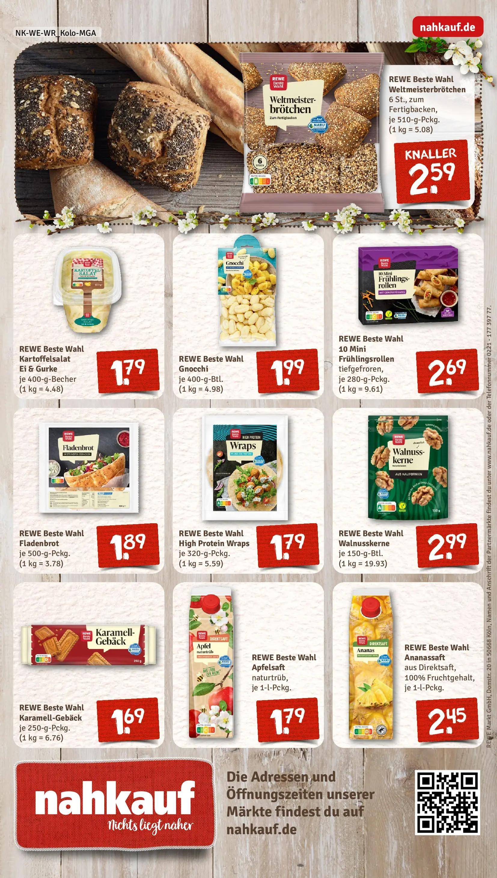 REWE Prospekt ab 23.03.2026 zum Blättern » Angebote | Seite: 12