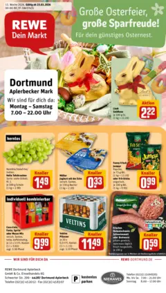 Rewe Prospekt Dortmund	 ab 23.03.2026 gültig