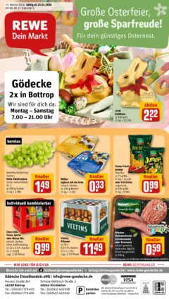 Rewe Prospekt Bottrop	 ab 23.03.2026 gültig