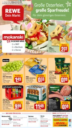 Rewe Prospekt Bochum	 ab 23.03.2026 gültig