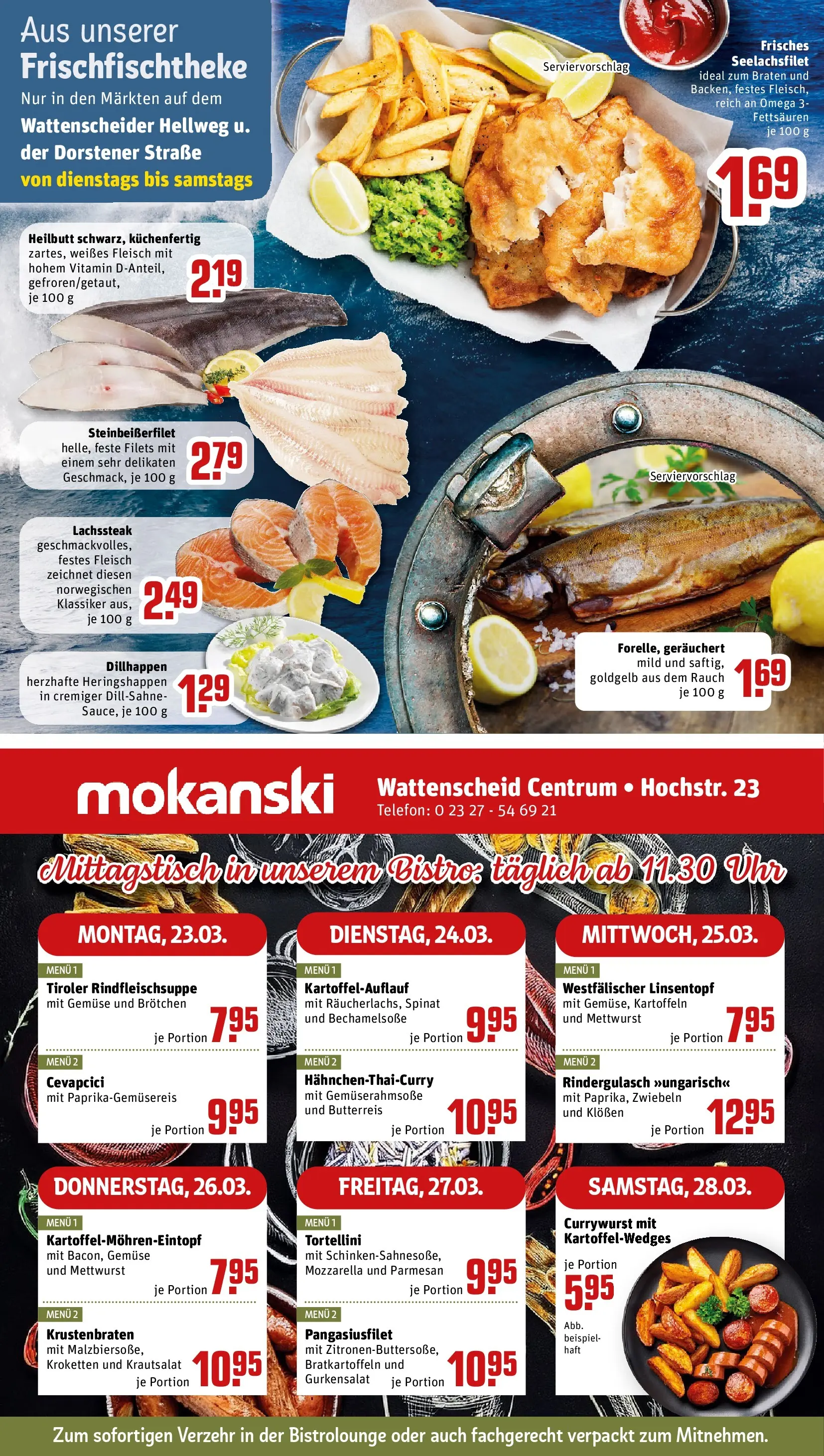 REWE Prospekt ab 23.03.2026 zum Blättern » Angebote | Seite: 32 | Produkte: Rindergulasch, Mozzarella, Kartoffeln, Steak