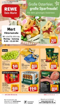Rewe Prospekt Bochum	 ab 23.03.2026 gültig