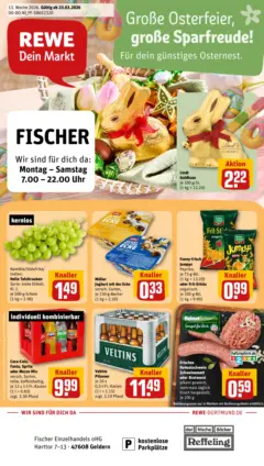 Rewe Prospekt Geldern	 ab 23.03.2026 gültig